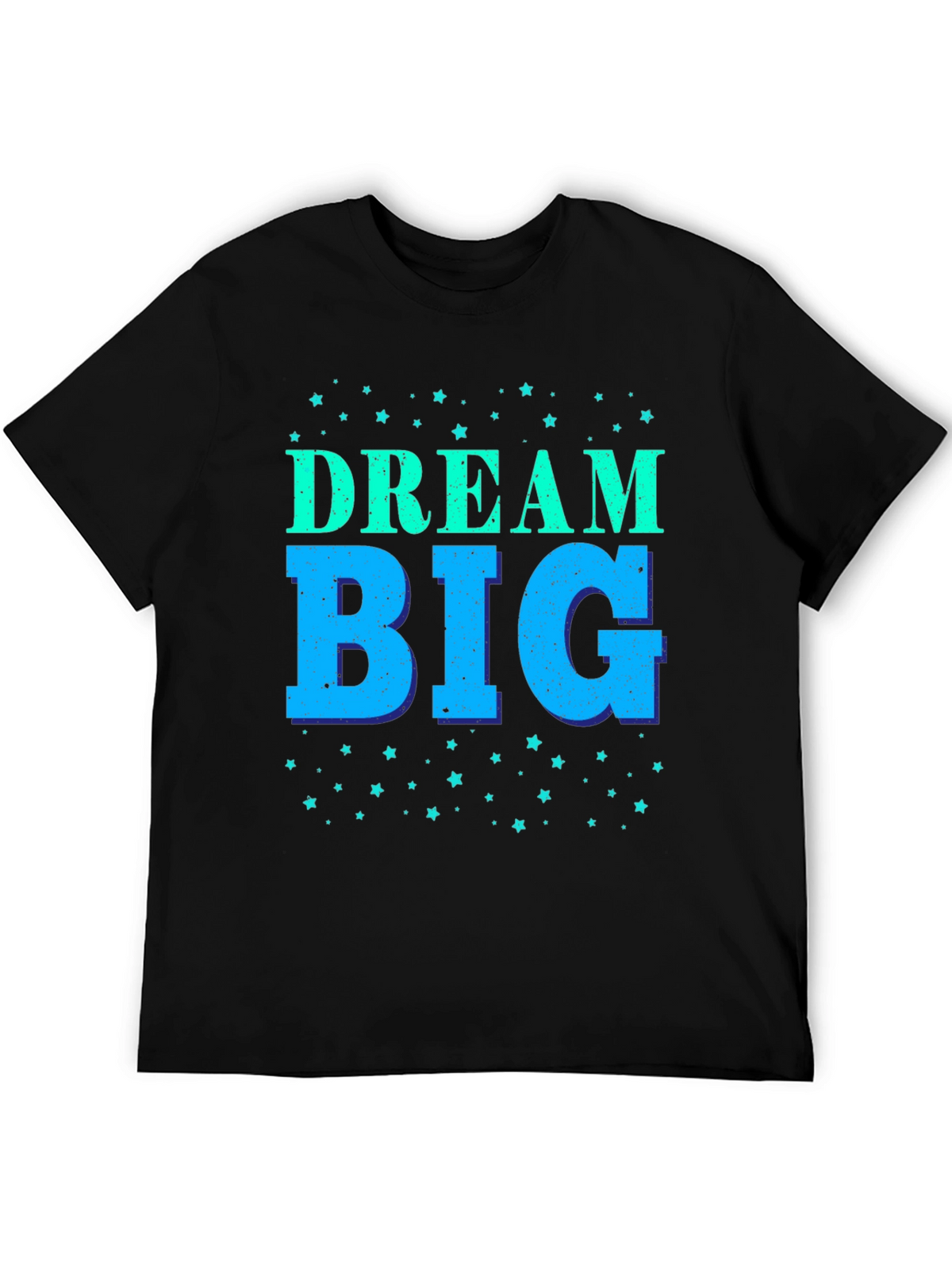 Dream Big Black Graphic Tee