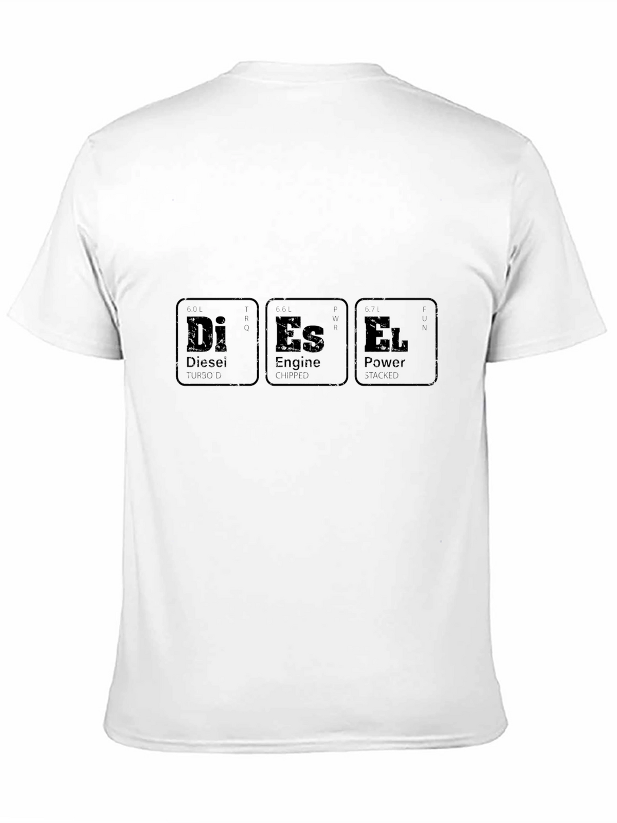 Diesel Engine Power T-Shirt - Chemistry Style