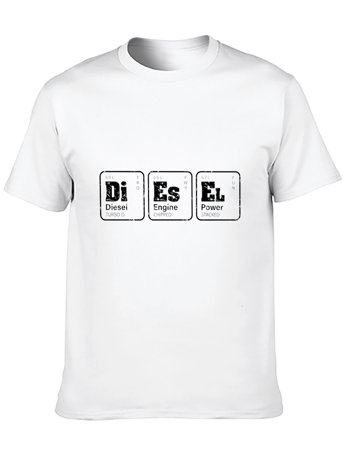 Diesel Engine Power T-Shirt - Chemistry Style
