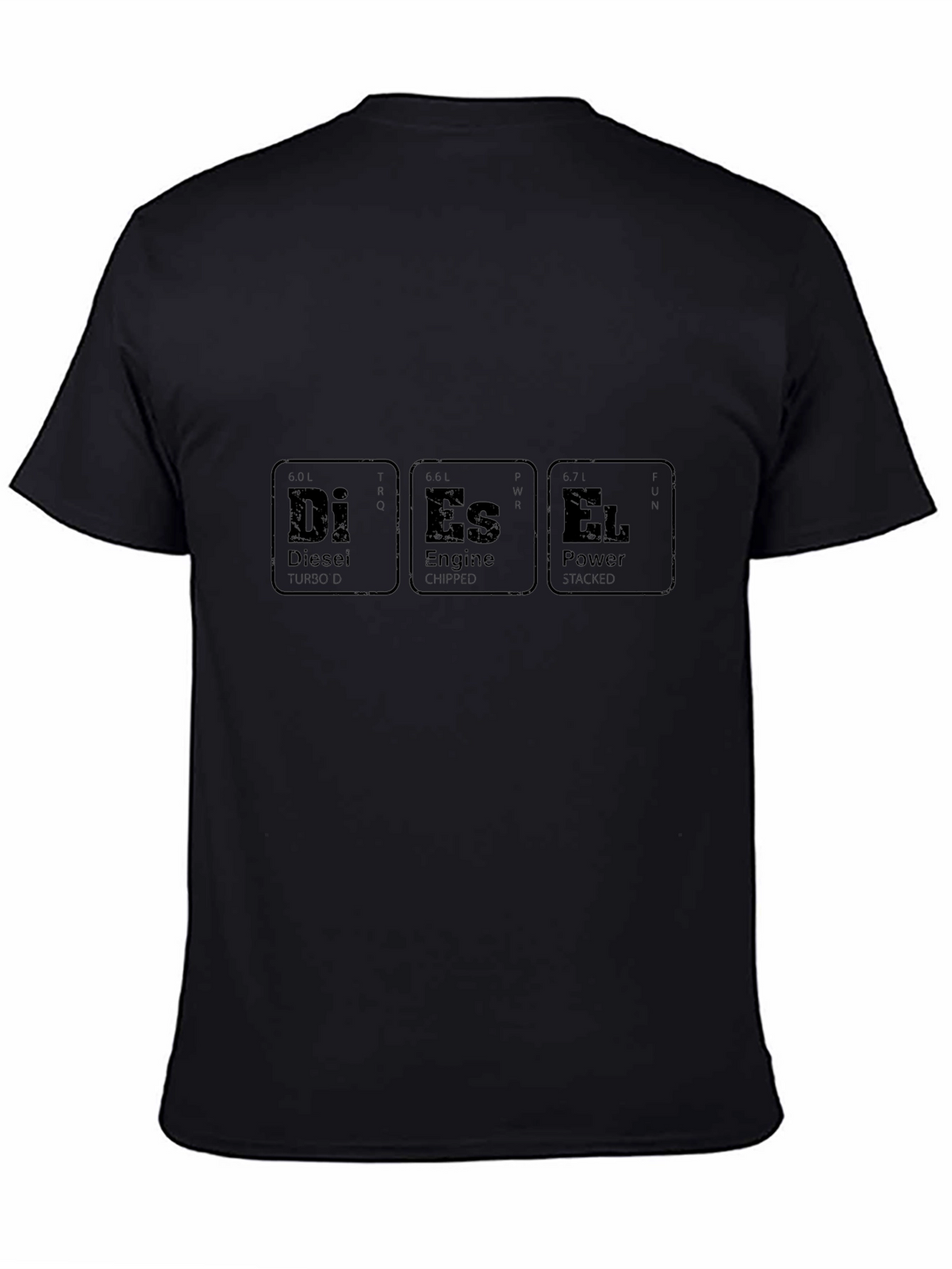 Diesel Engine Power T-Shirt - Chemistry Style