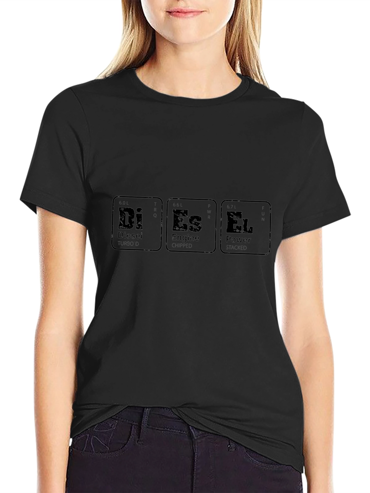 Diesel Engine Power T-Shirt - Chemistry Style
