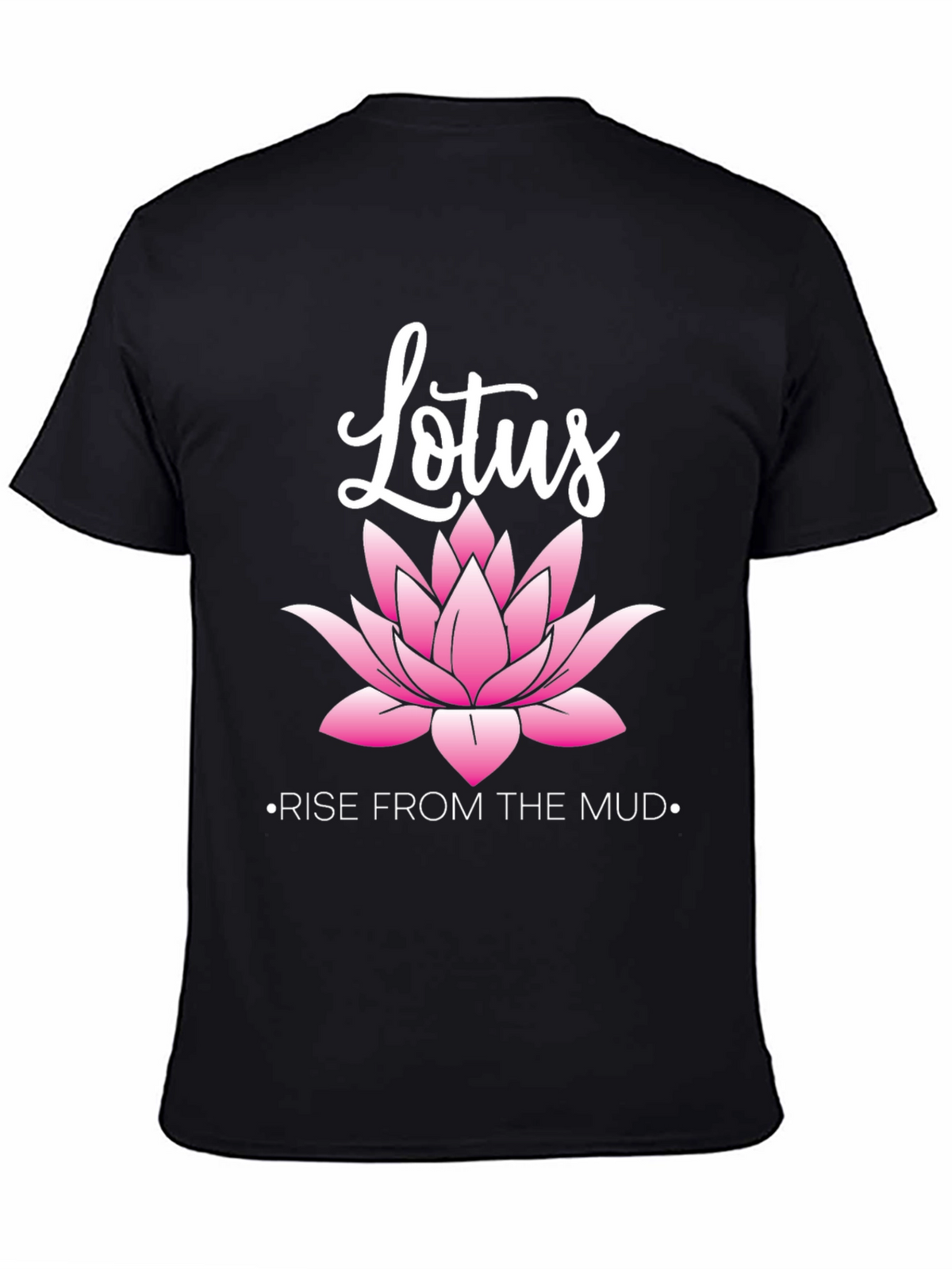 Lotus Rise T-Shirt - Inspirational Graphic Tee