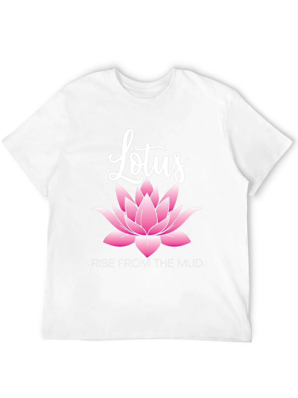 Lotus Rise T-Shirt - Inspirational Graphic Tee
