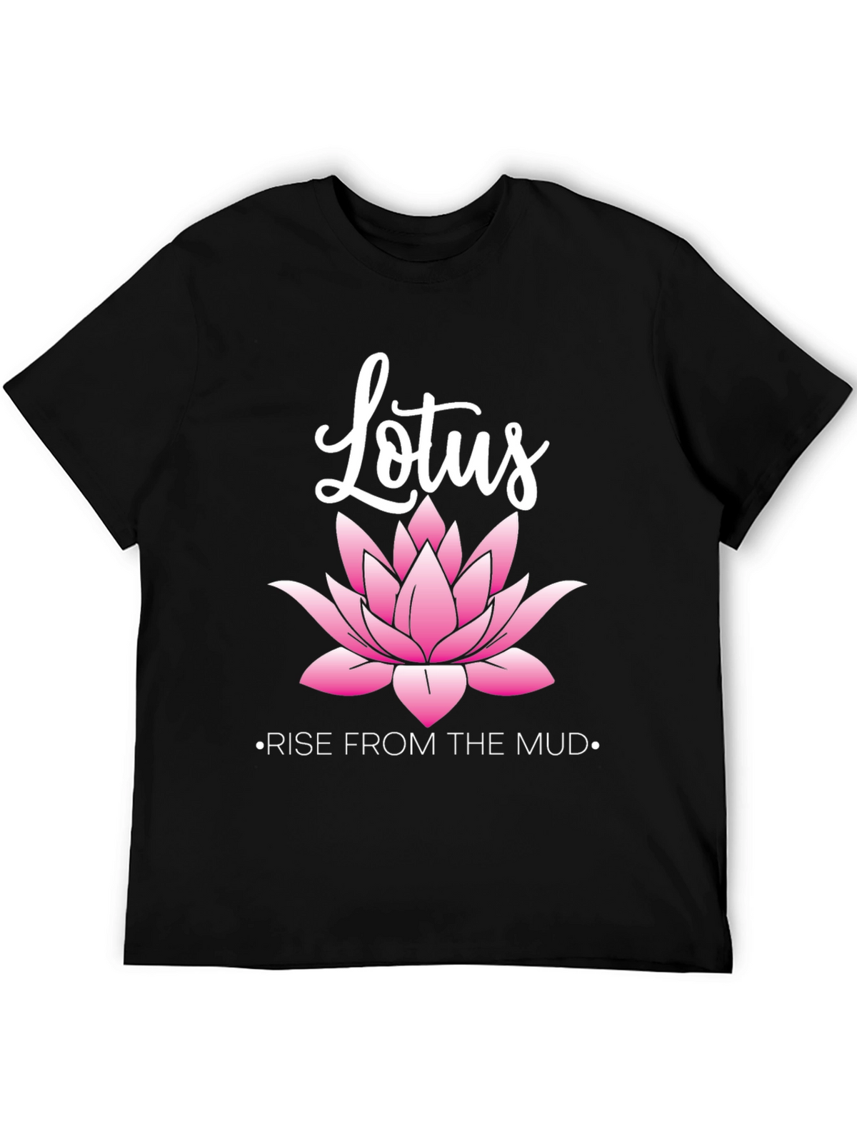 Lotus Rise T-Shirt - Inspirational Graphic Tee