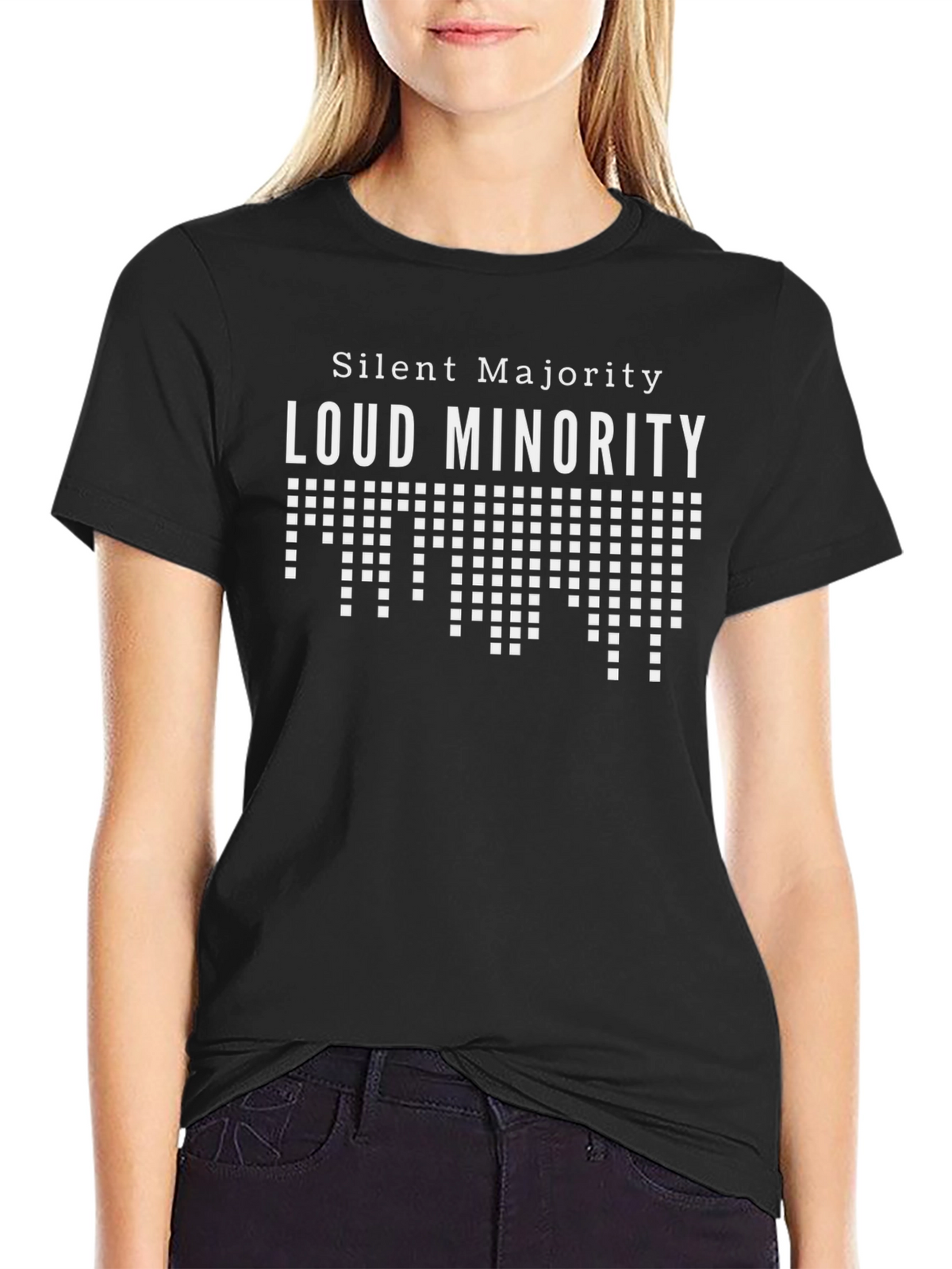 Silent Majority Loud Minority Graphic Tee