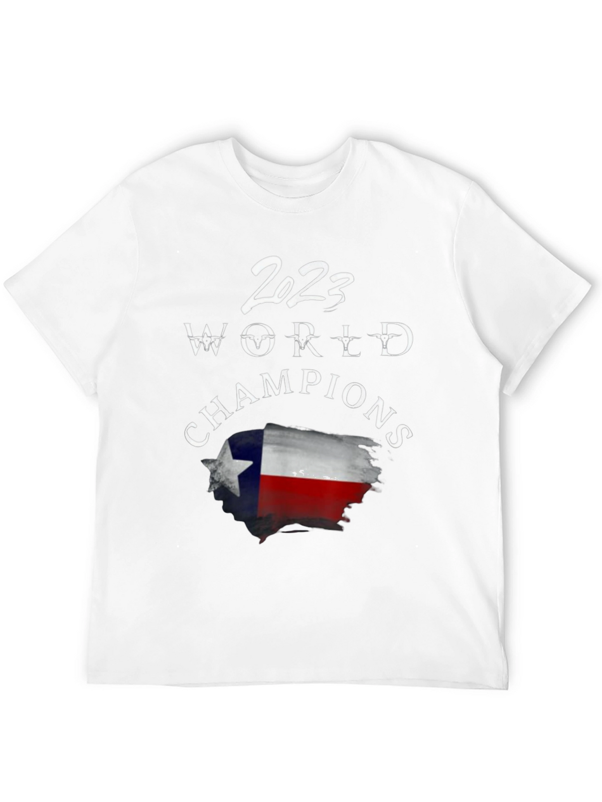2023 World Champions Texas Flag Graphic T-Shirt