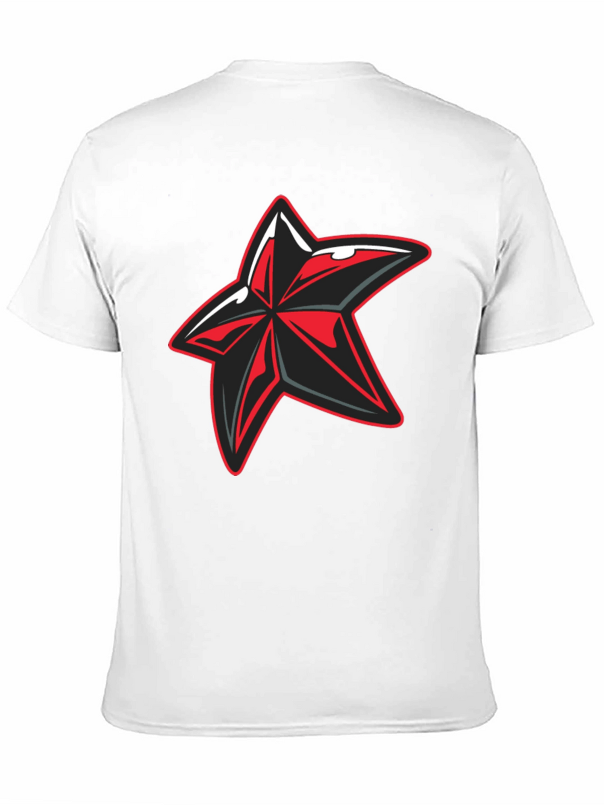 Edgy Graphic Star T-Shirt