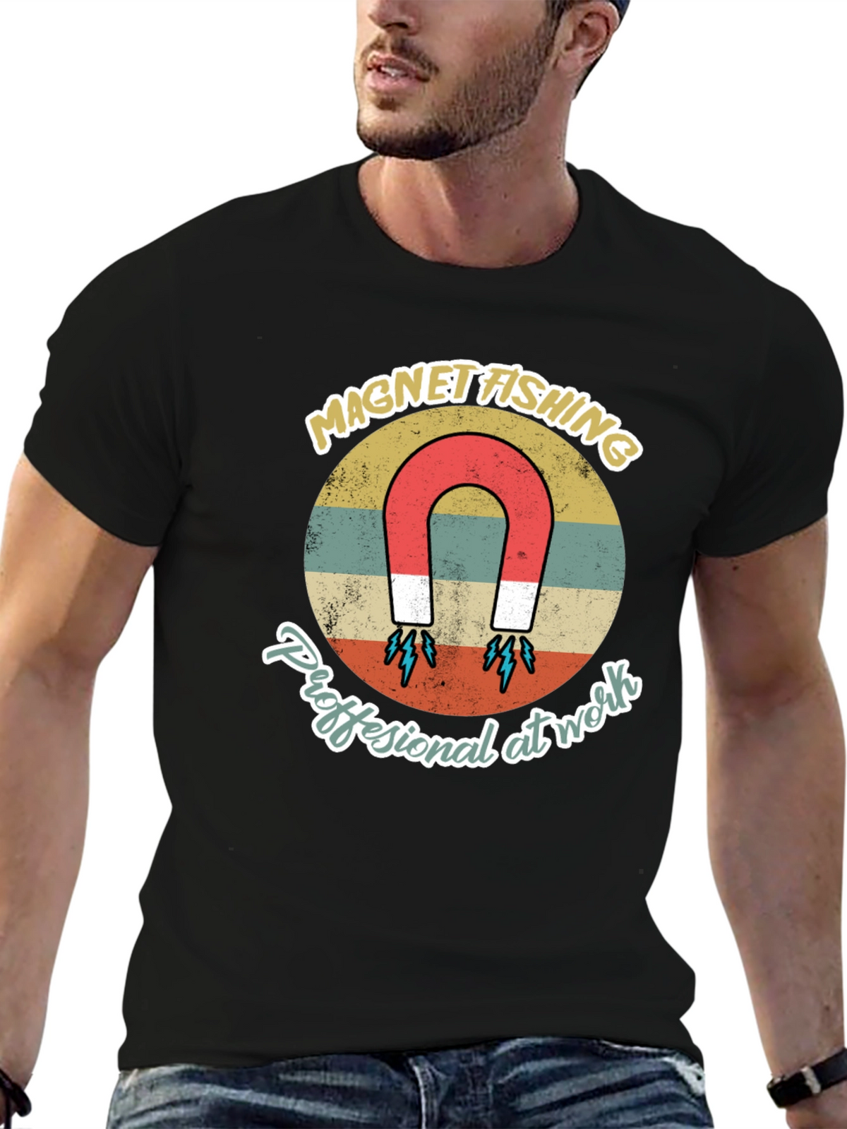 Magnet Fishing Professional T-Shirt