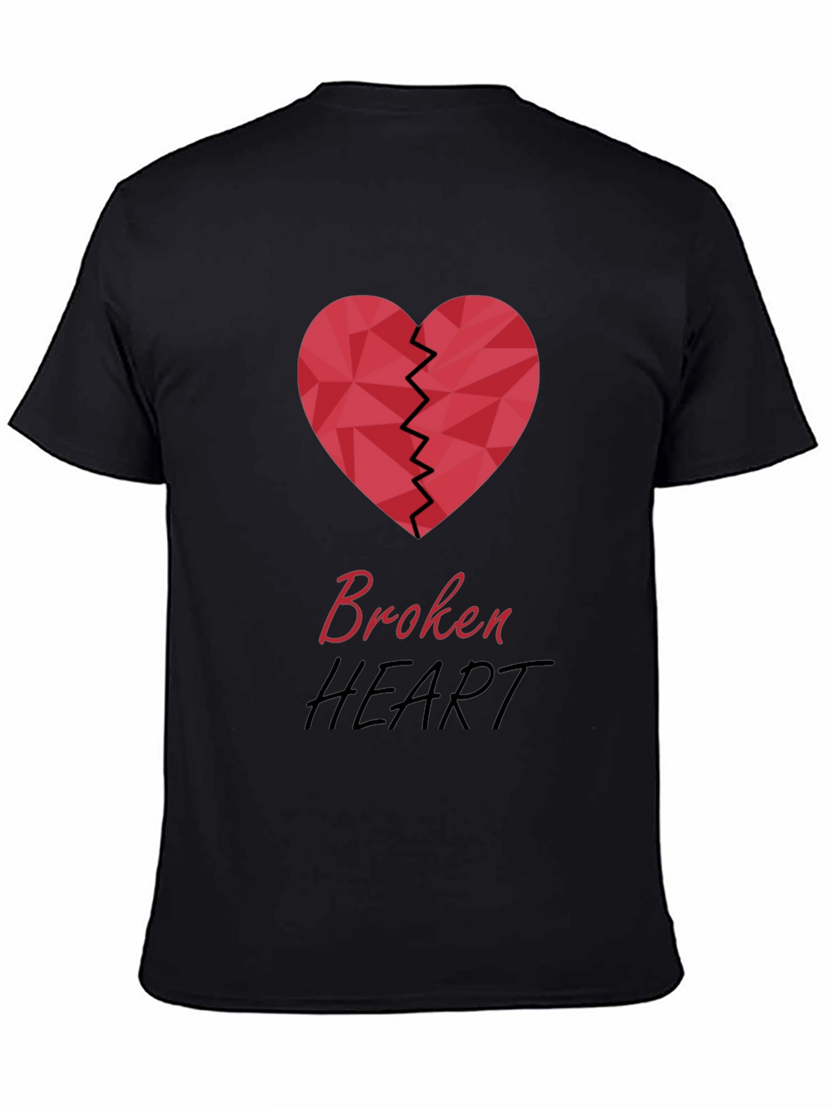 Broken Heart Graphic T-Shirt - Stylish & Trendy