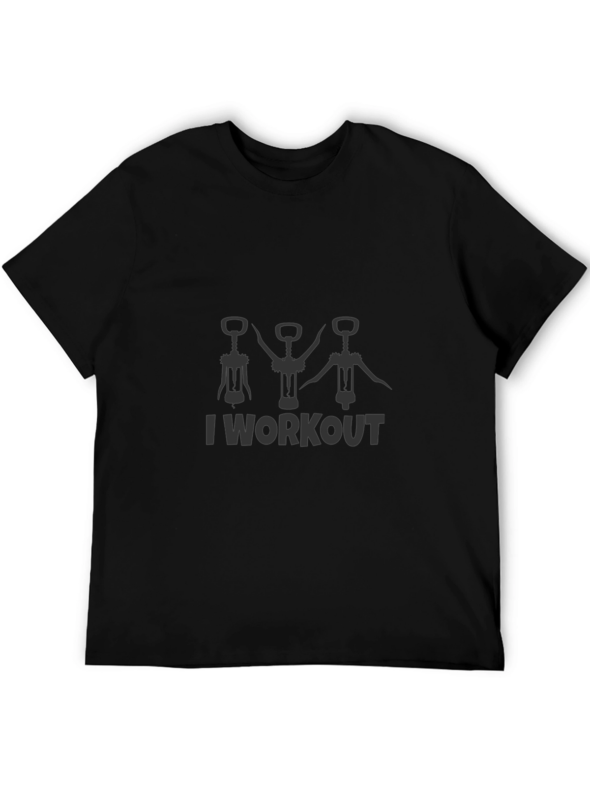 I Workout Wine Opener T-Shirt