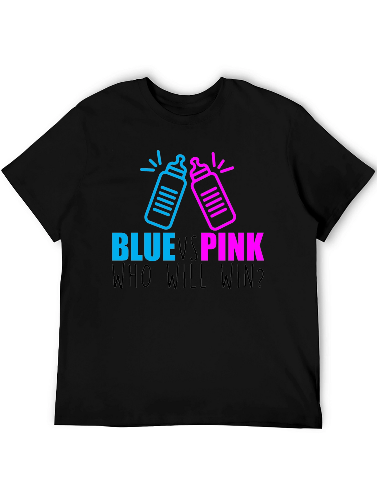 Blue Vs Pink Gender Reveal T-Shirt