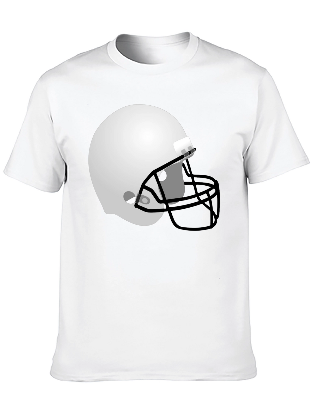 Football Helmet Graphic Tee - Stylish & Comfortable