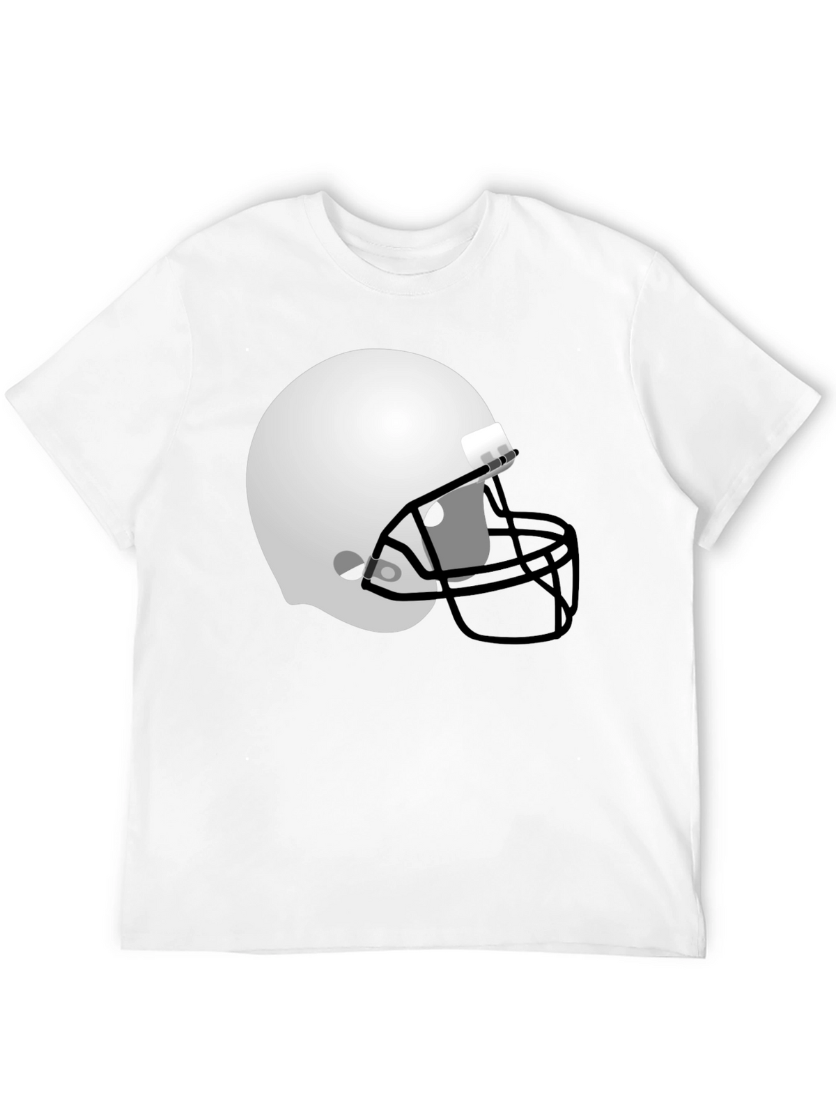 Football Helmet Graphic Tee - Stylish & Comfortable