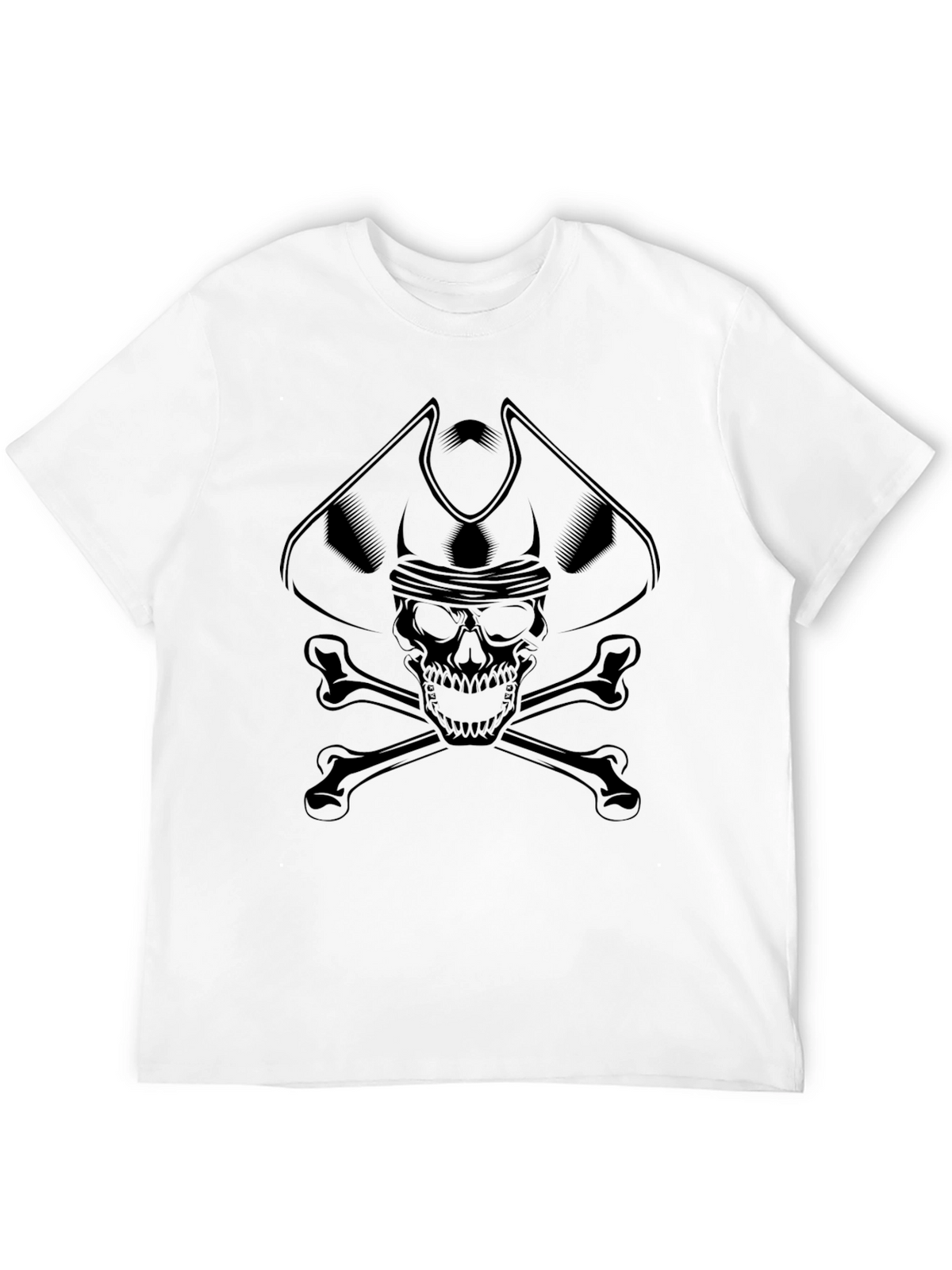 Pirate Skull & Crossbones Graphic T-Shirt