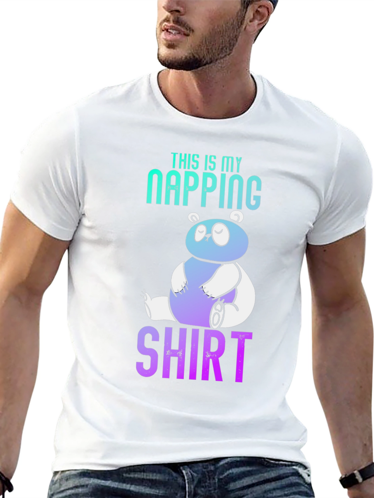 Napping Shirt - Panda T-Shirt - Funny Sleep Tee