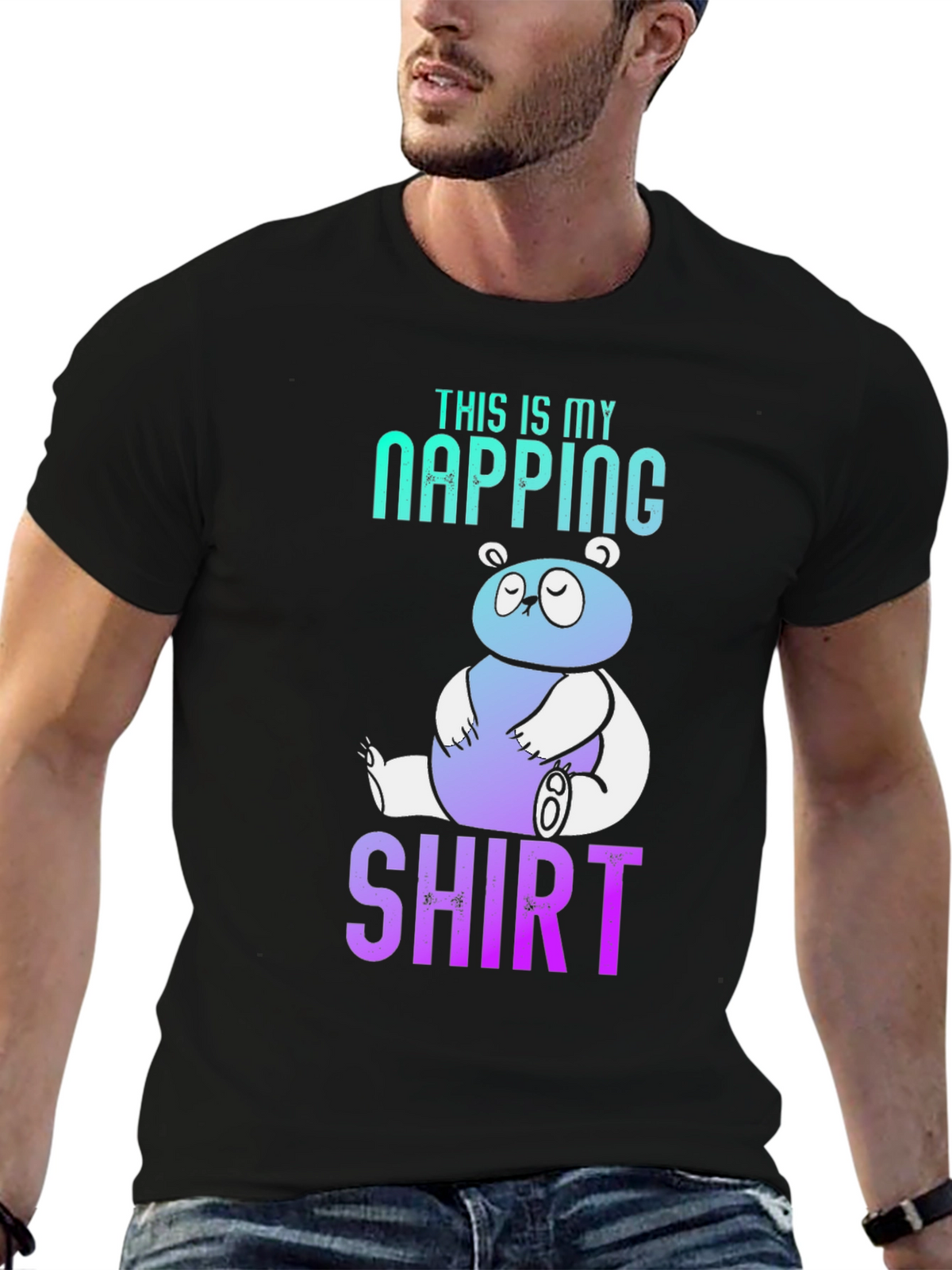 Napping Shirt - Panda T-Shirt - Funny Sleep Tee