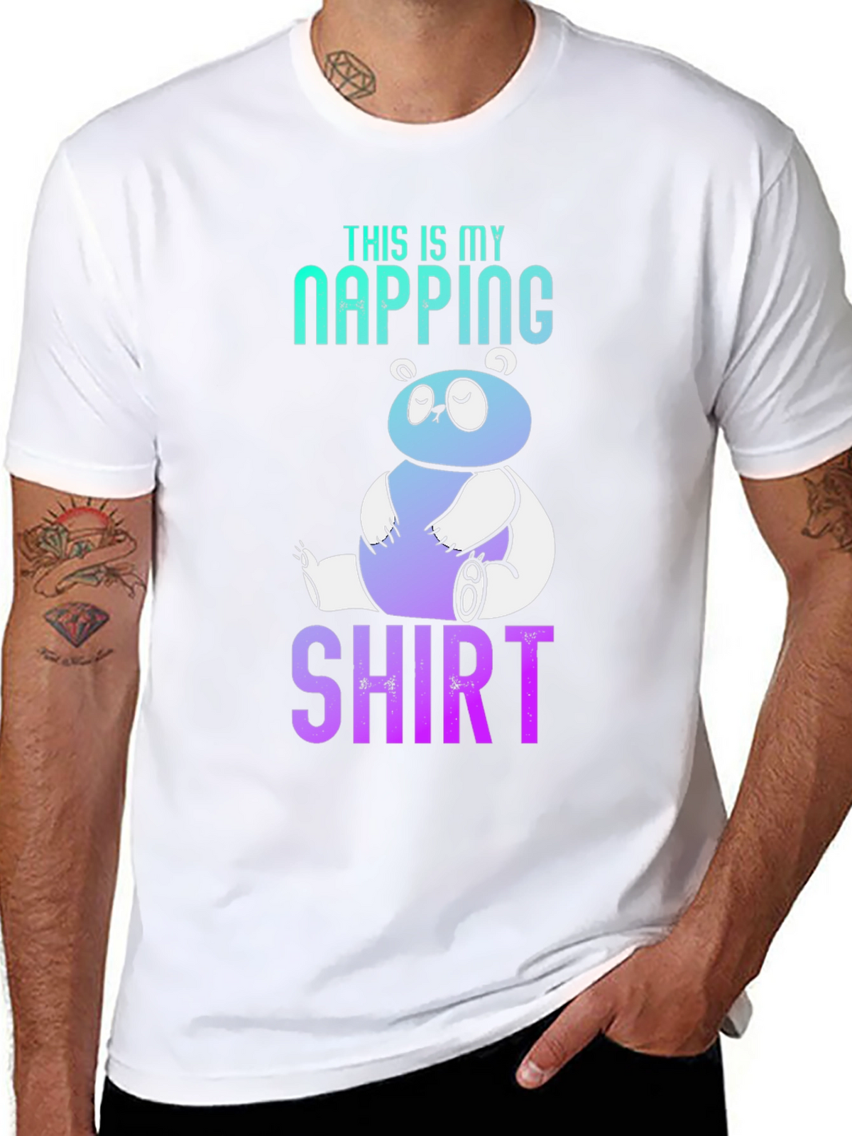 Napping Shirt - Panda T-Shirt - Funny Sleep Tee