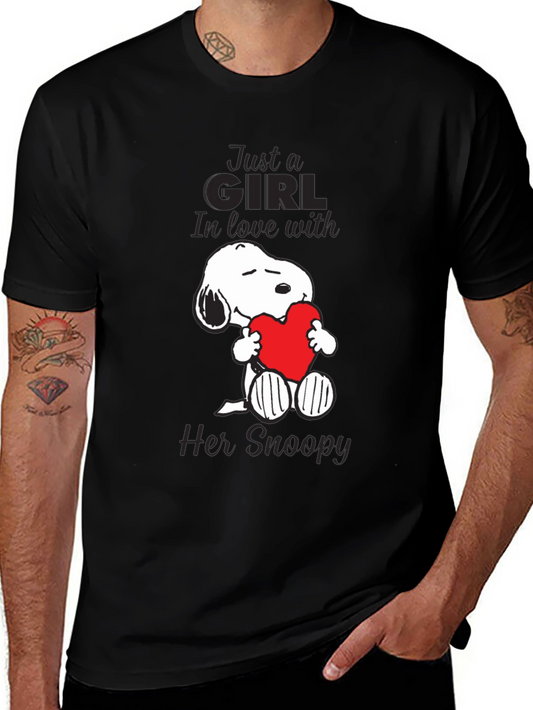 Just a Girl In Love With Her Snoopy T-Shirt