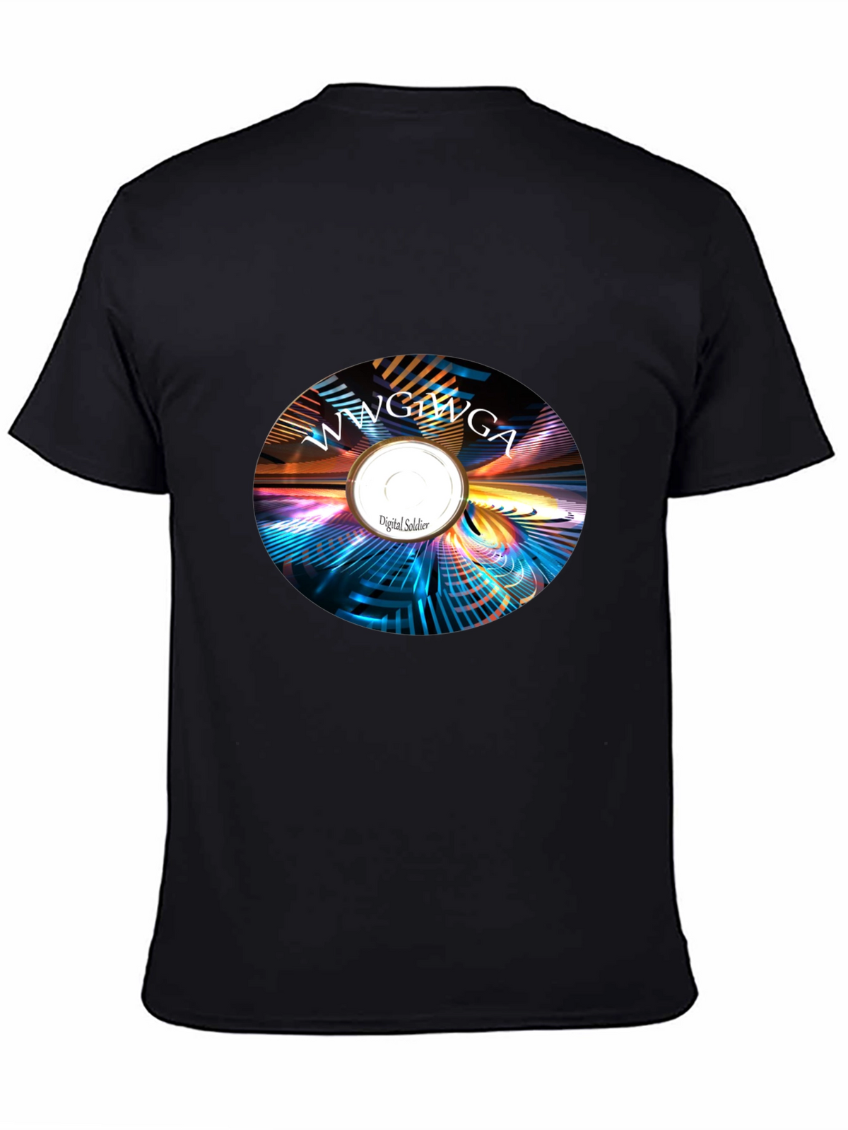 Abstract Digital Soldier Graphic Tee