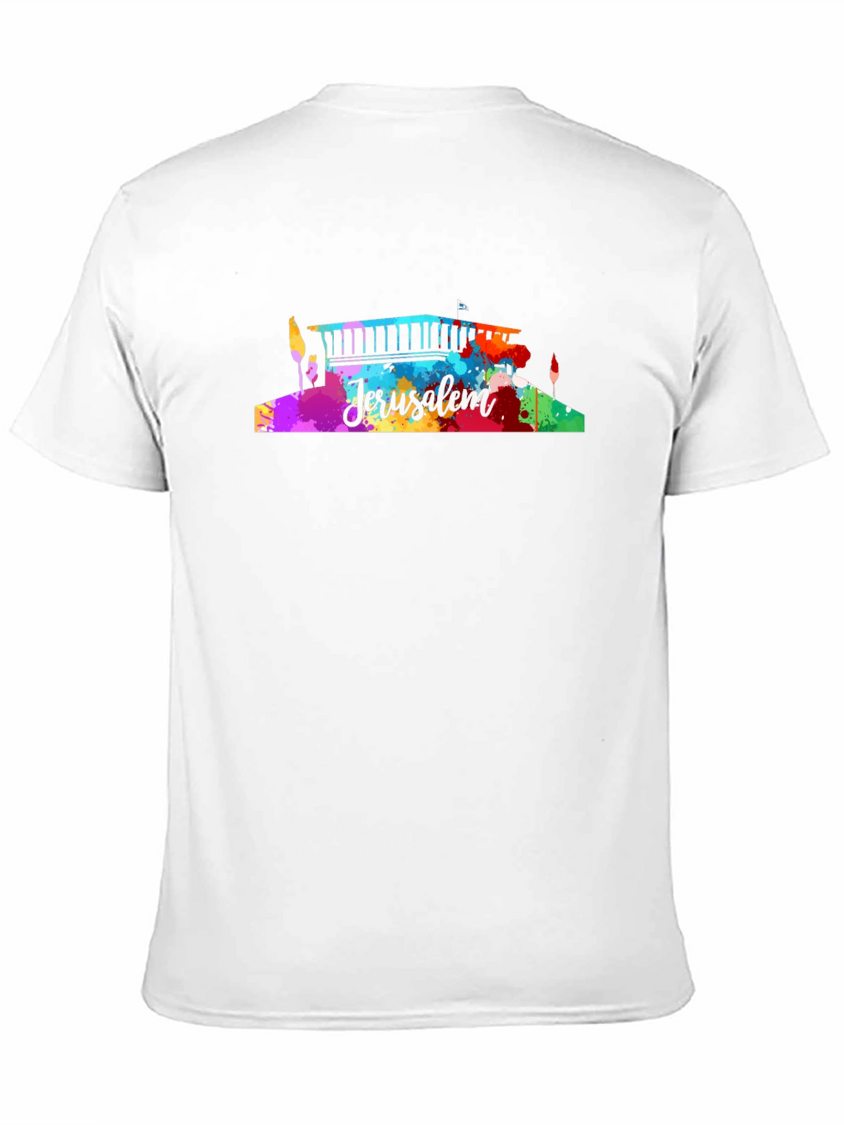Jerusalem Watercolor Graphic Tee