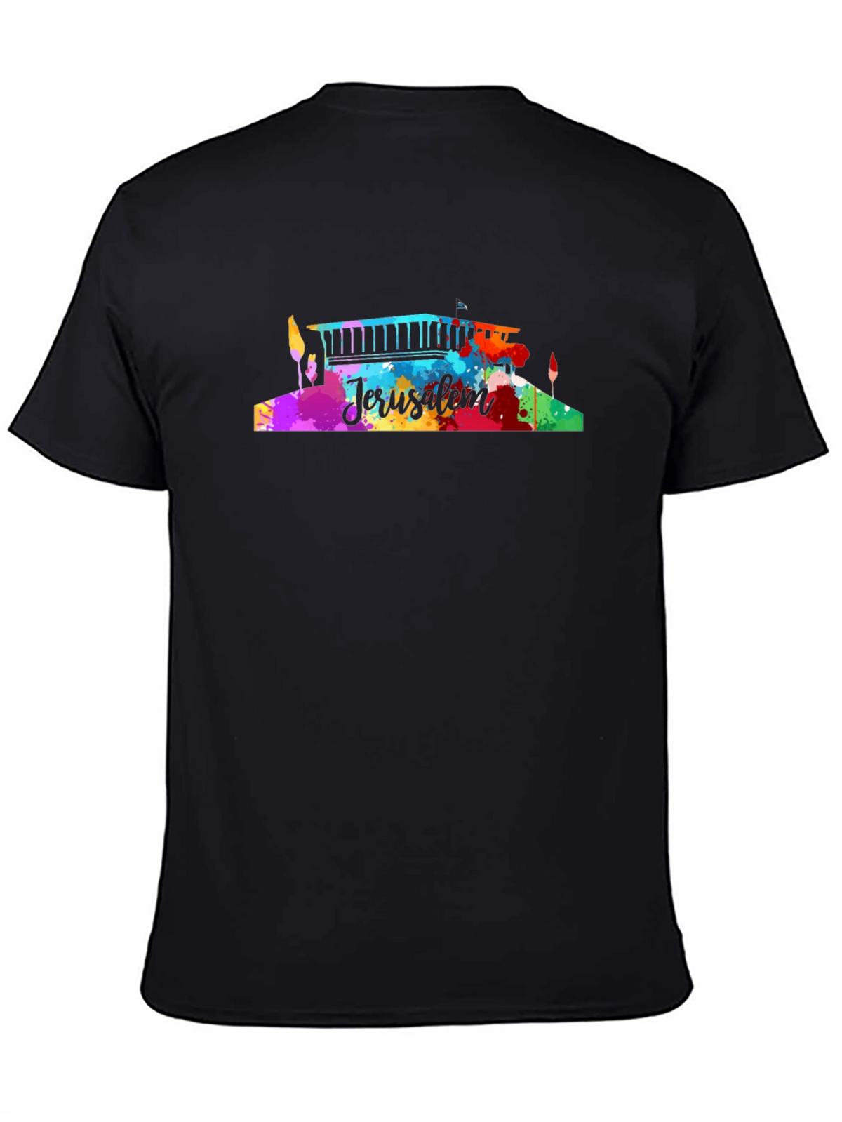 Jerusalem Watercolor Graphic Tee