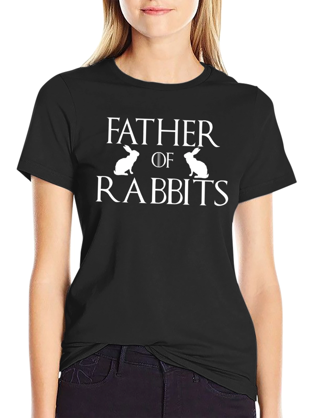 Father of Rabbits Graphic T-Shirt