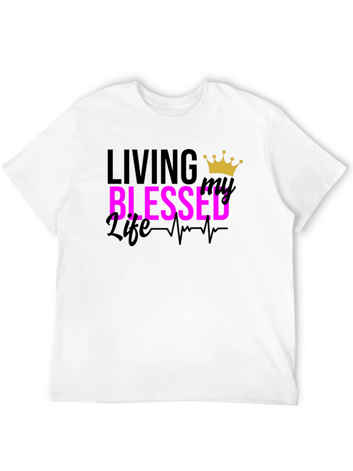 Blessed Life Graphic Tee - Black