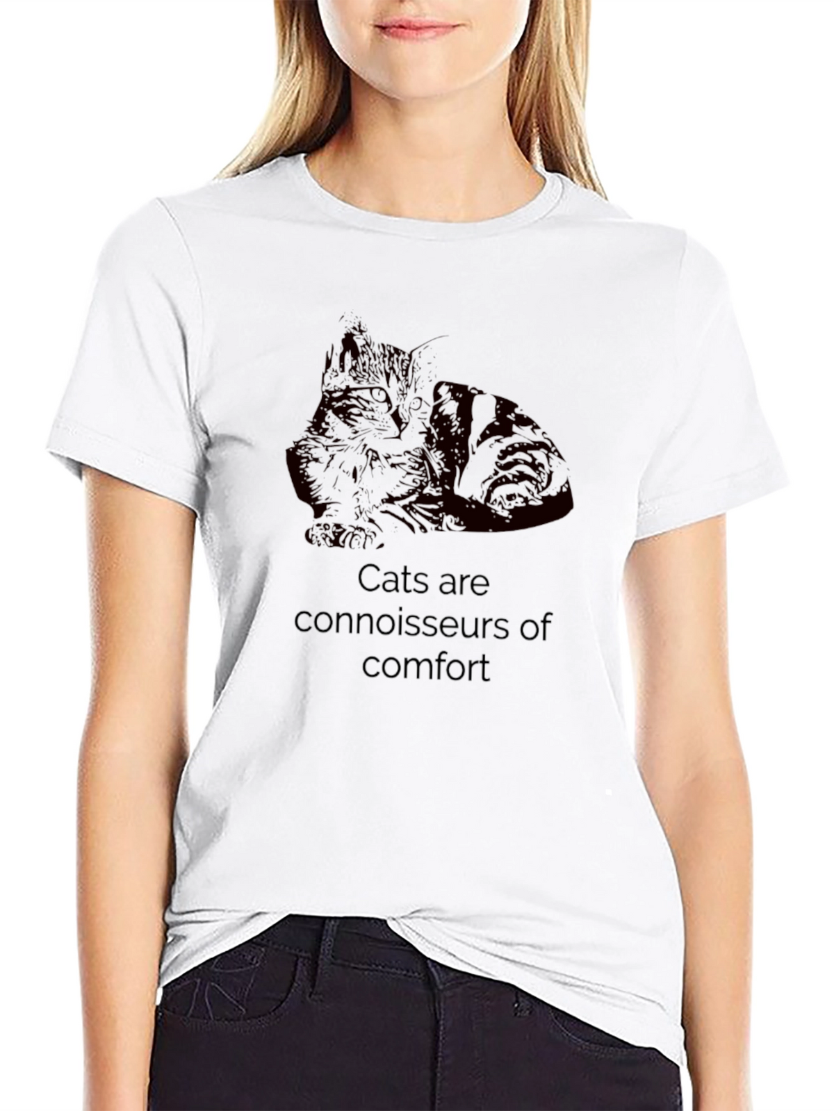 Cats are Connoisseurs of Comfort T-Shirt