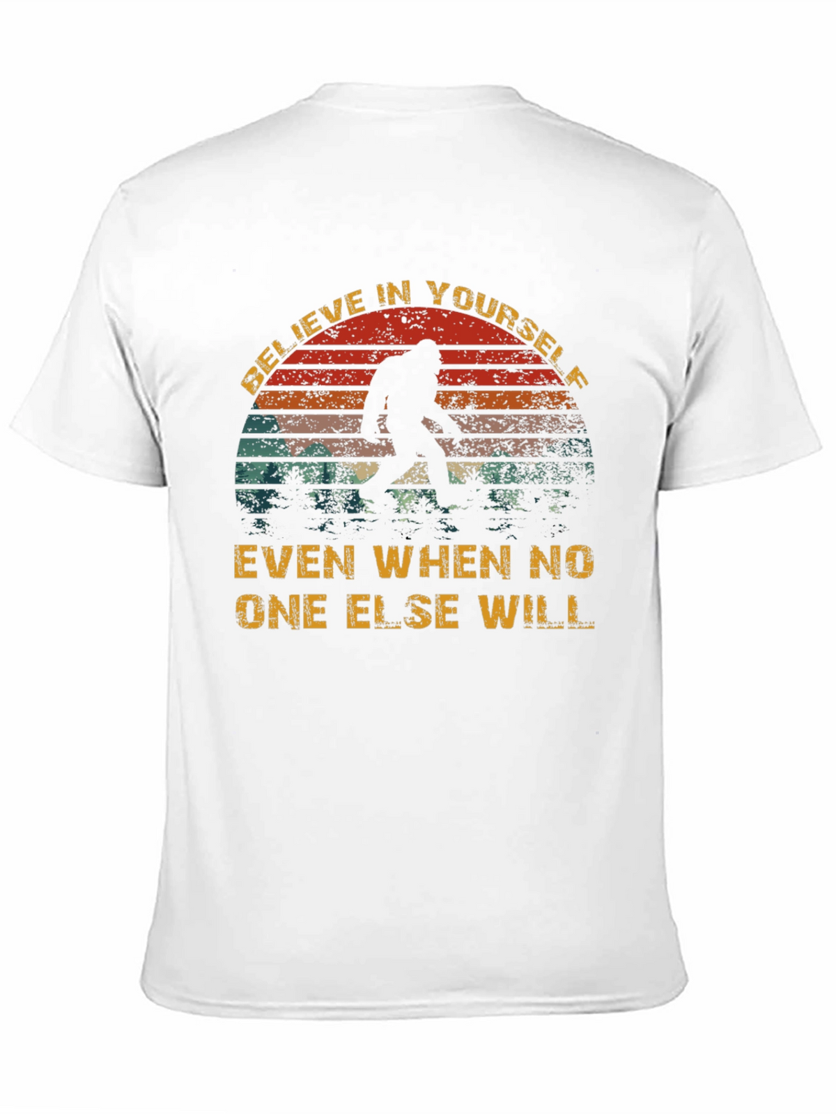 Believe Bigfoot T-Shirt - Funny Cryptozoology Tee