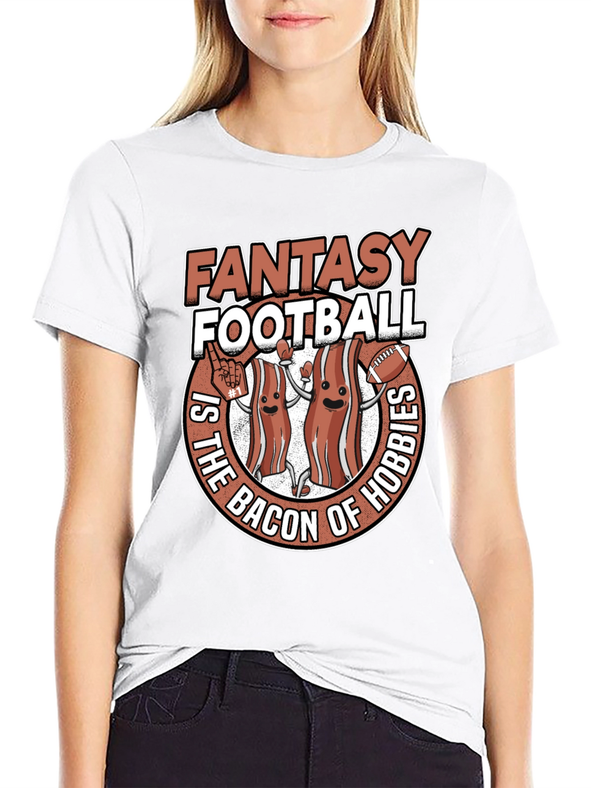 Fantasy Football Bacon T-Shirt