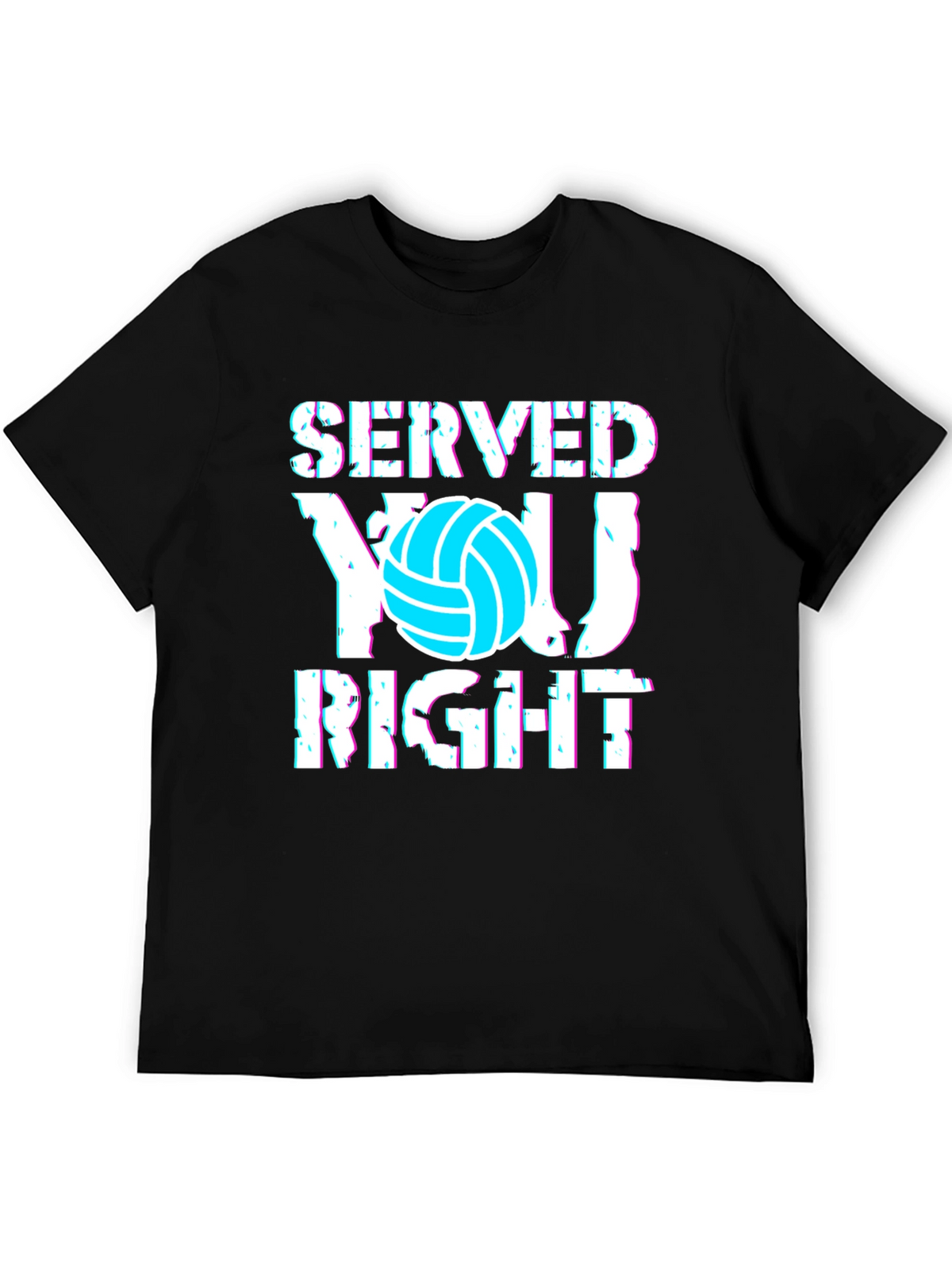 Served You Right Volleyball Graphic Tee
