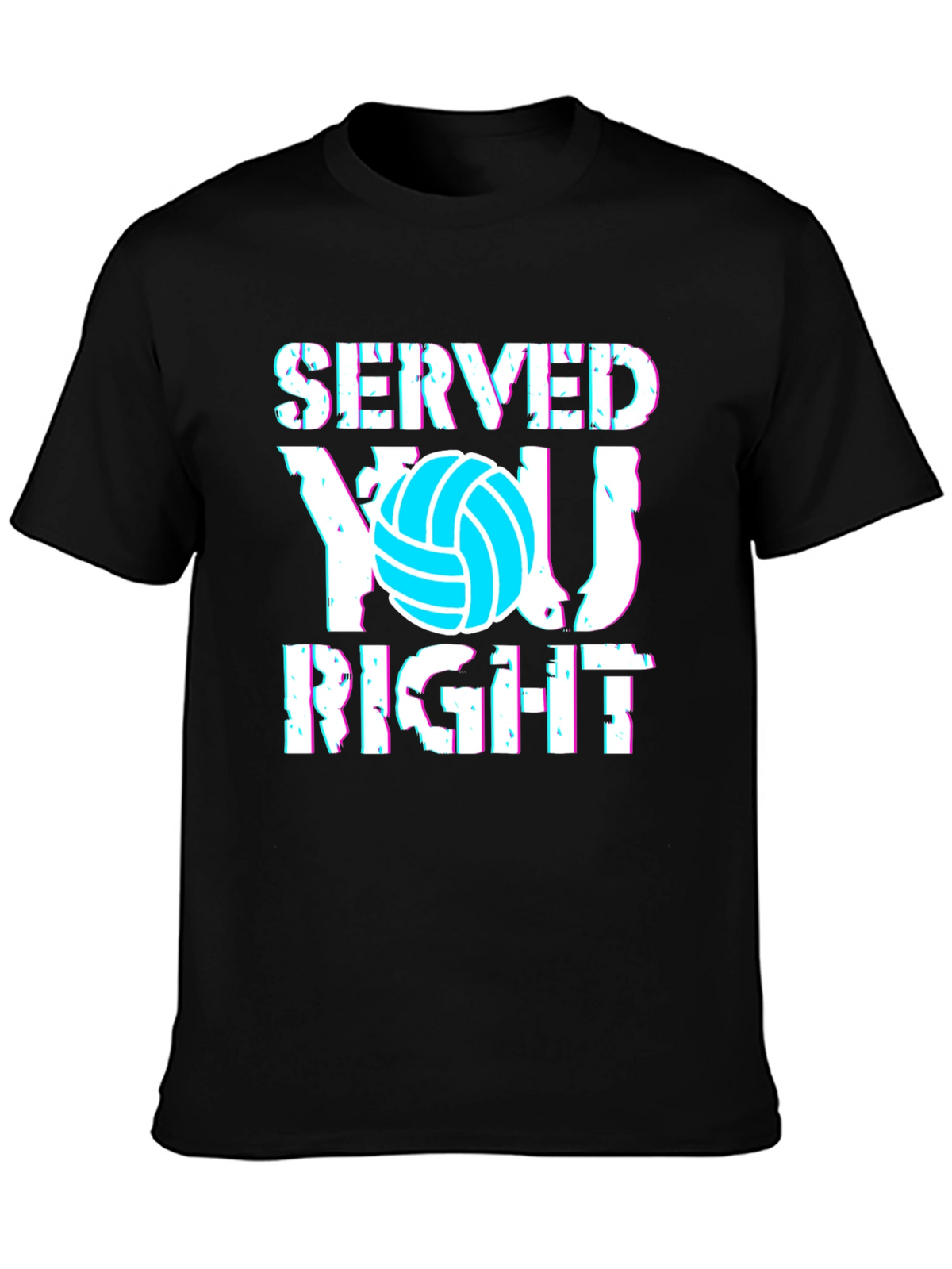 Served You Right Volleyball Graphic Tee