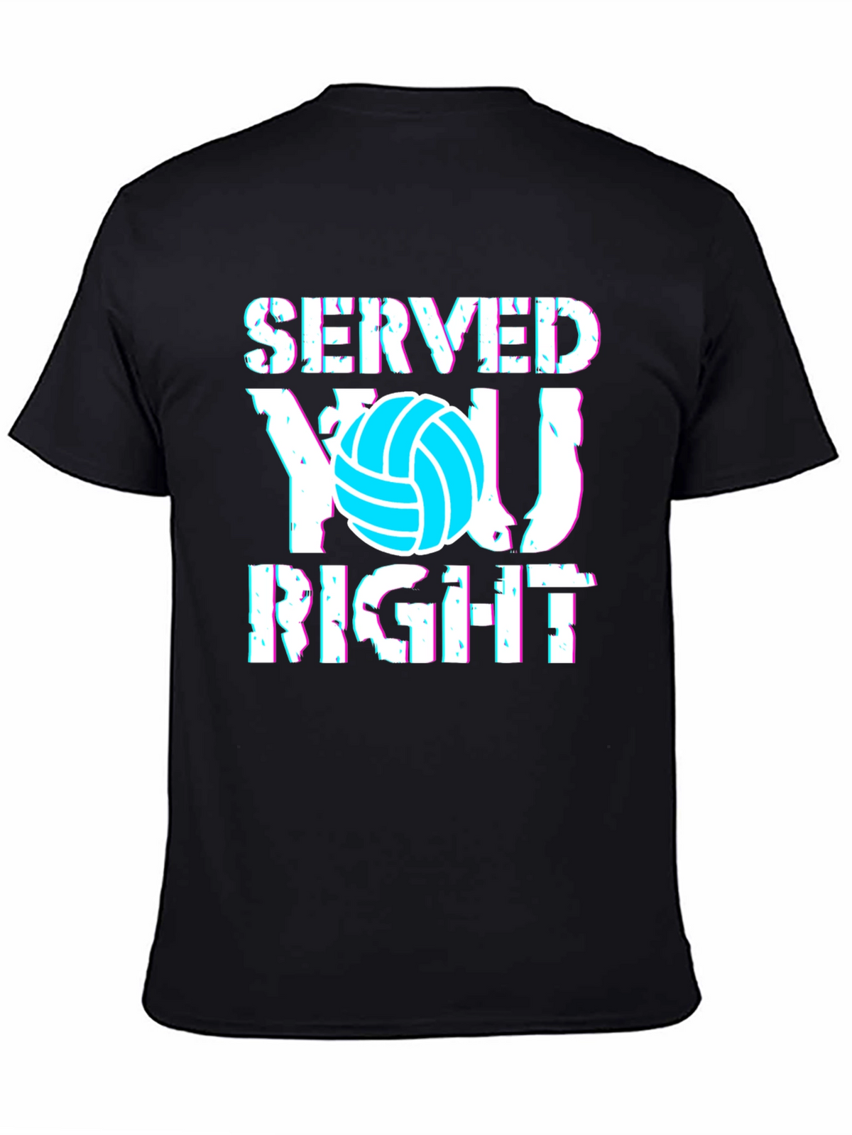 Served You Right Volleyball Graphic Tee