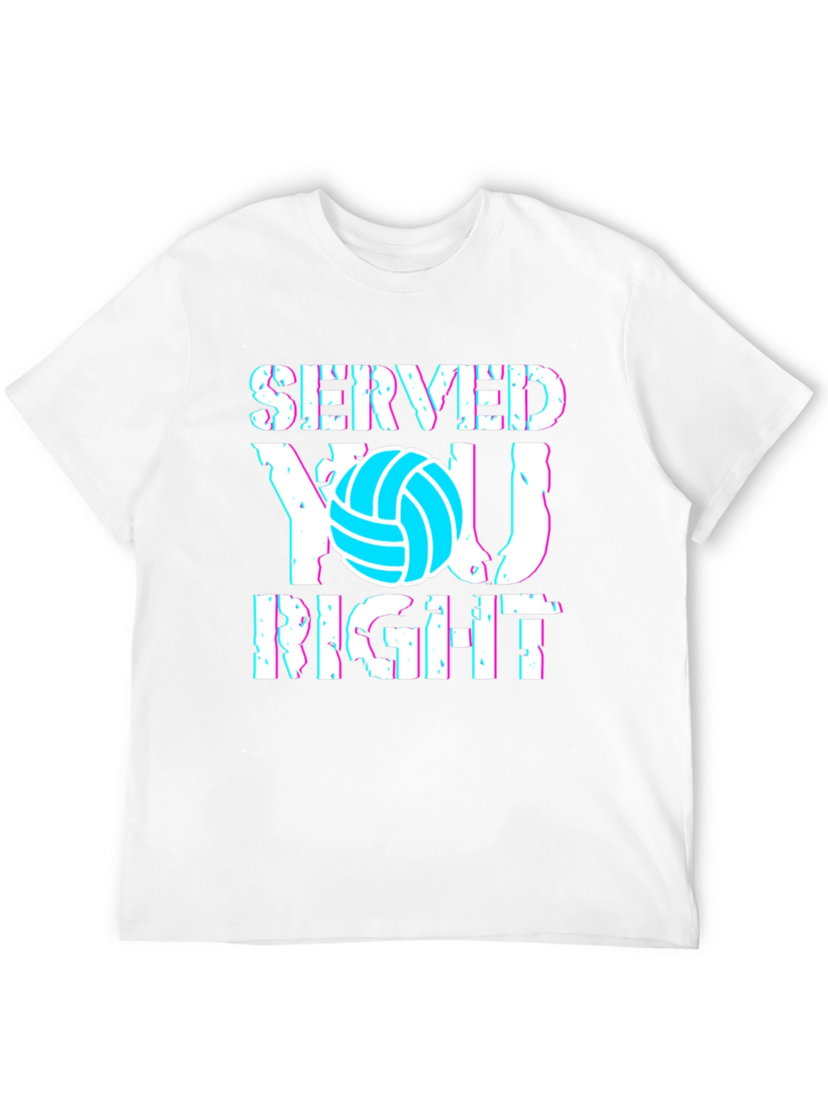 Served You Right Volleyball Graphic Tee