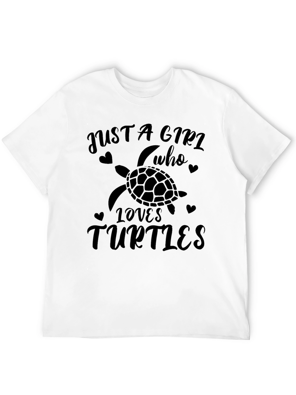 Just A Girl Who Loves Turtles T-Shirt