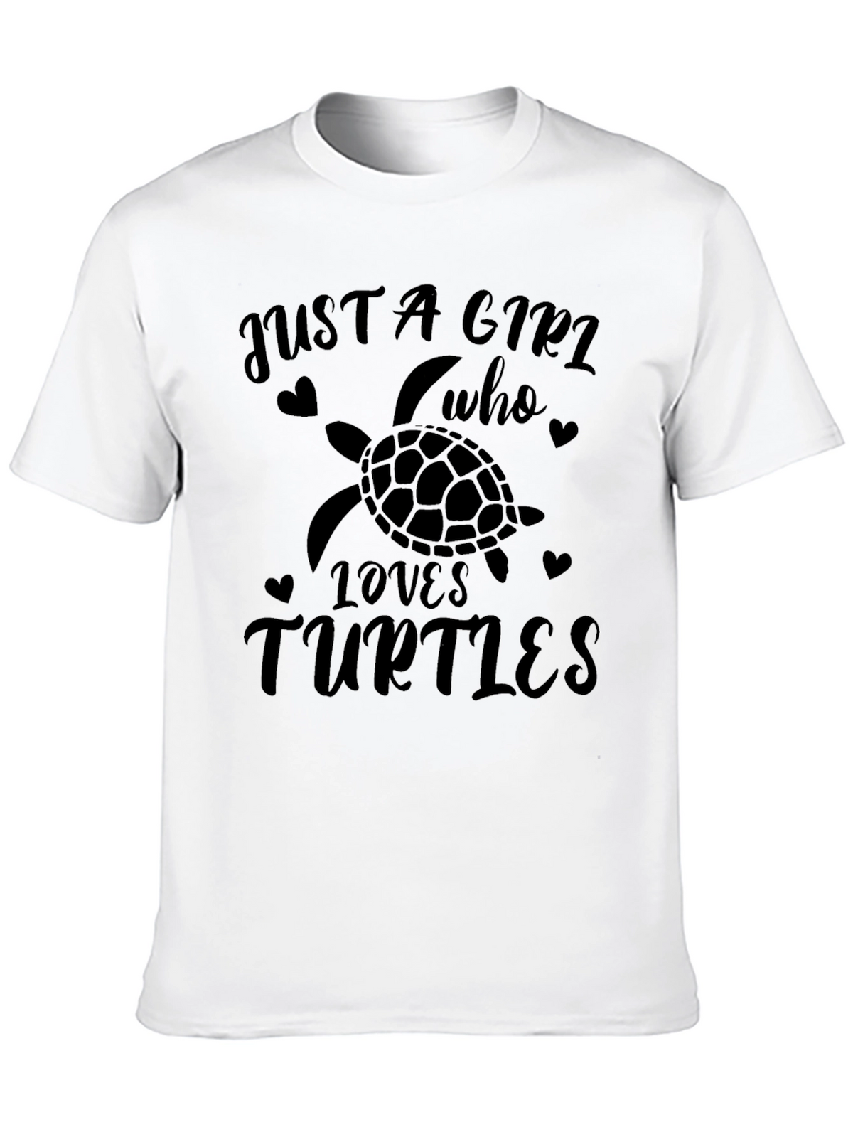 Just A Girl Who Loves Turtles T-Shirt