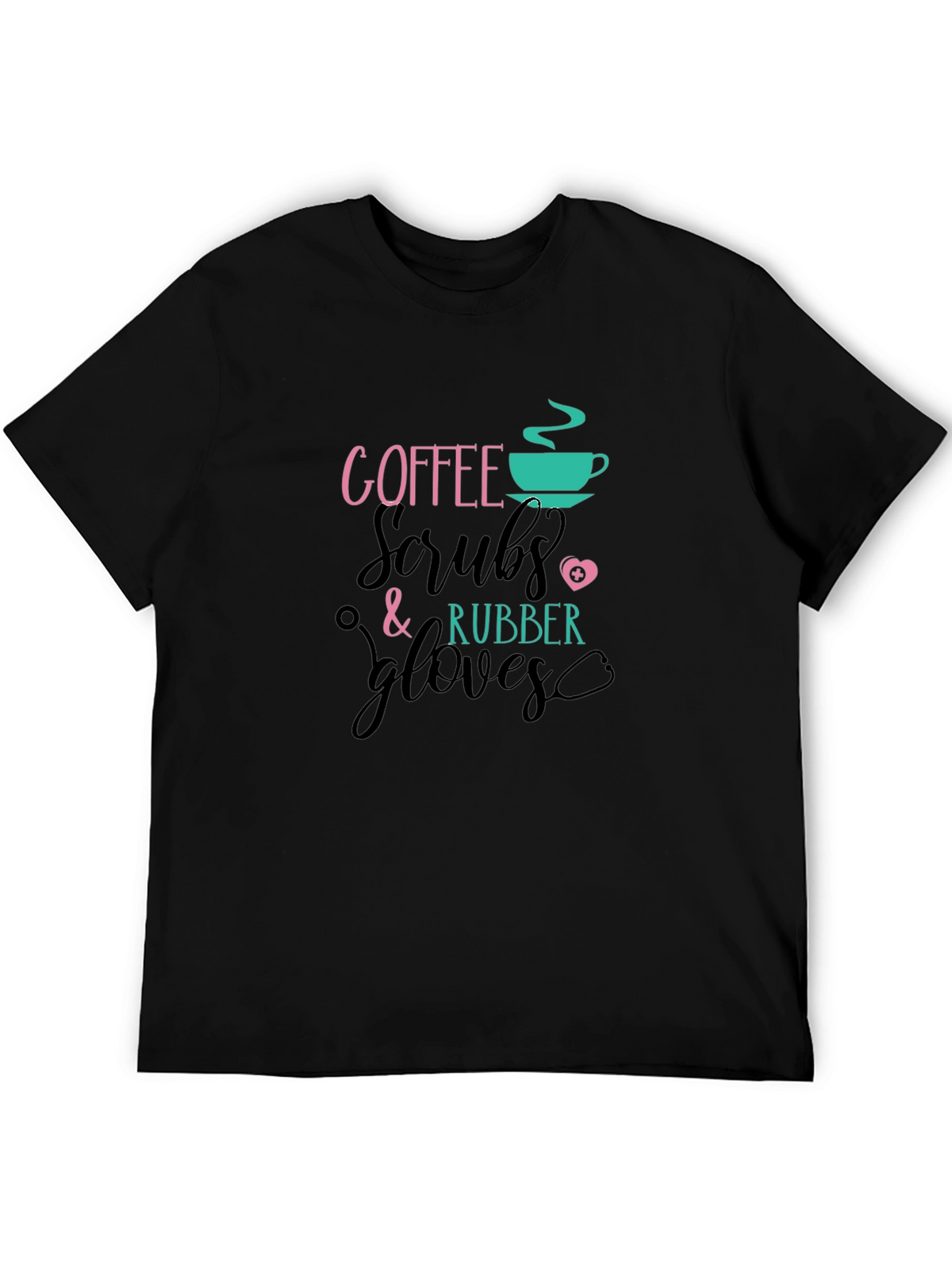 Coffee Scrubs Rubber Gloves T-Shirt