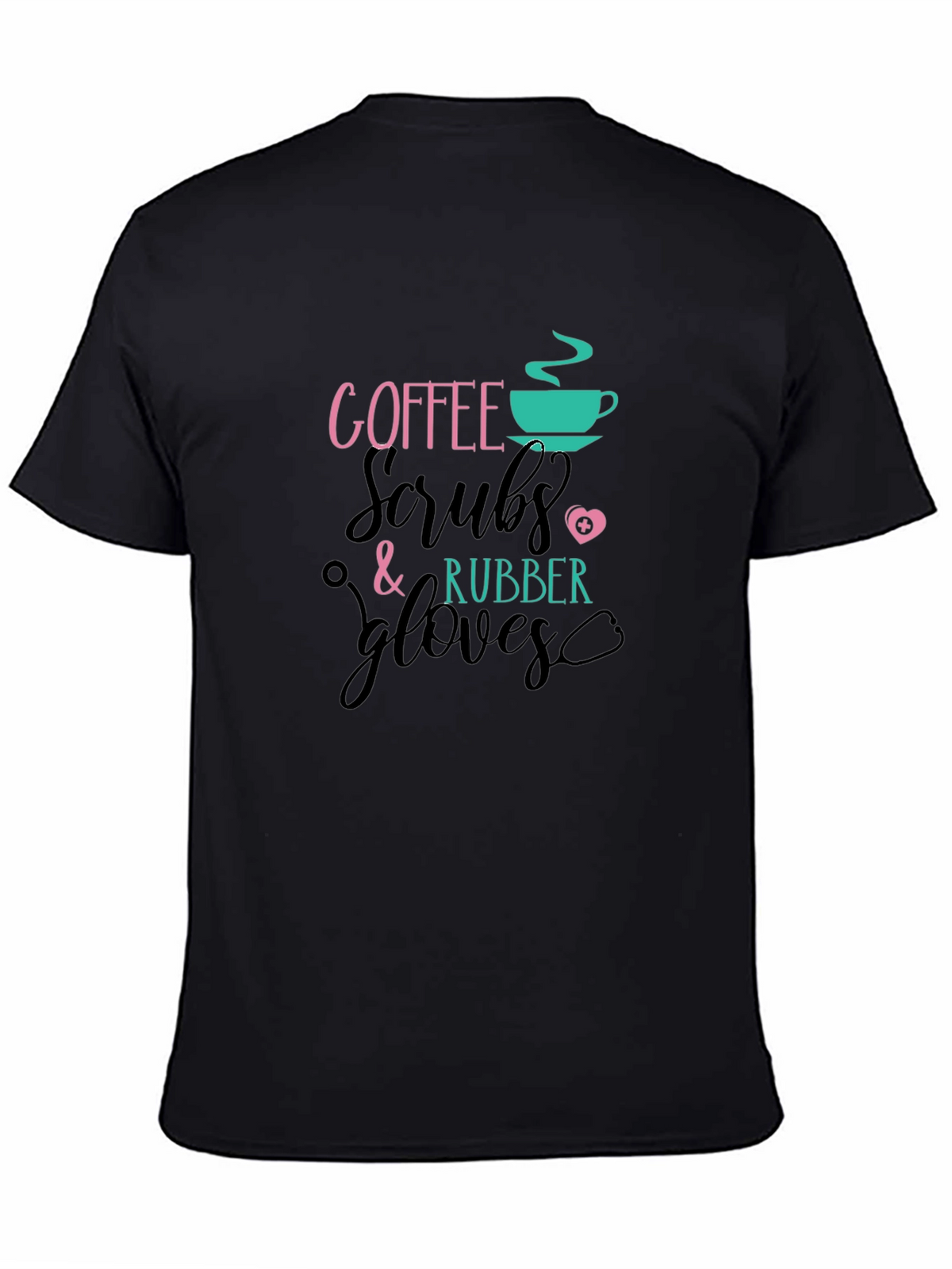 Coffee Scrubs Rubber Gloves T-Shirt