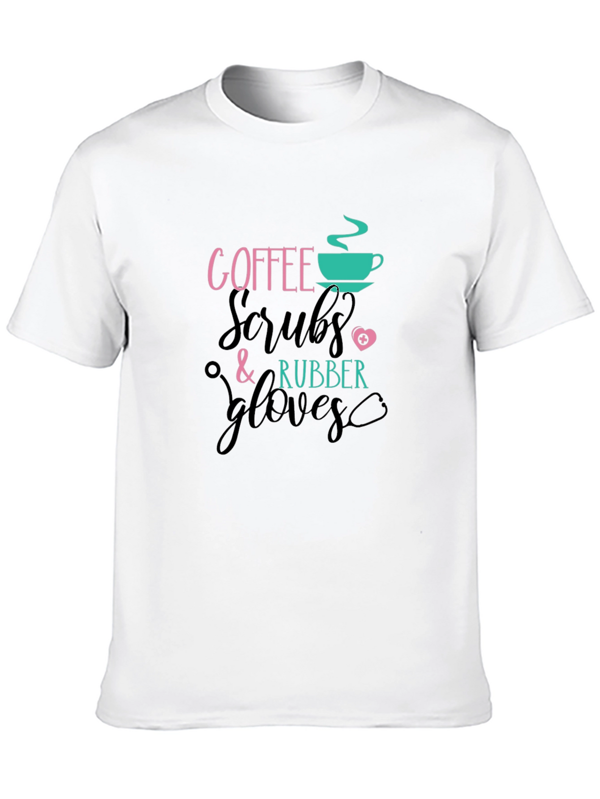 Coffee Scrubs Rubber Gloves T-Shirt