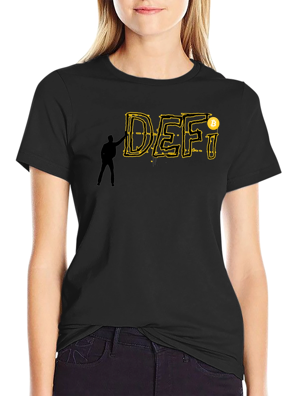 DEFI Bitcoin Graphic Tee - Crypto Fashion