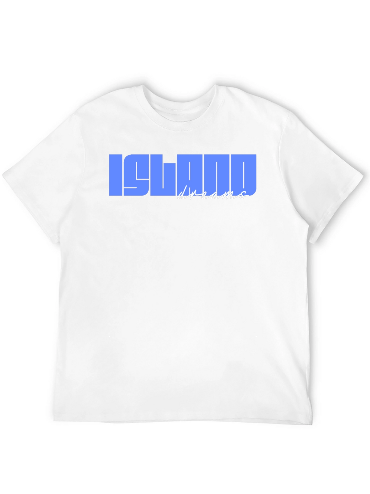 Island Dreams Graphic Print Mens T-Shirt