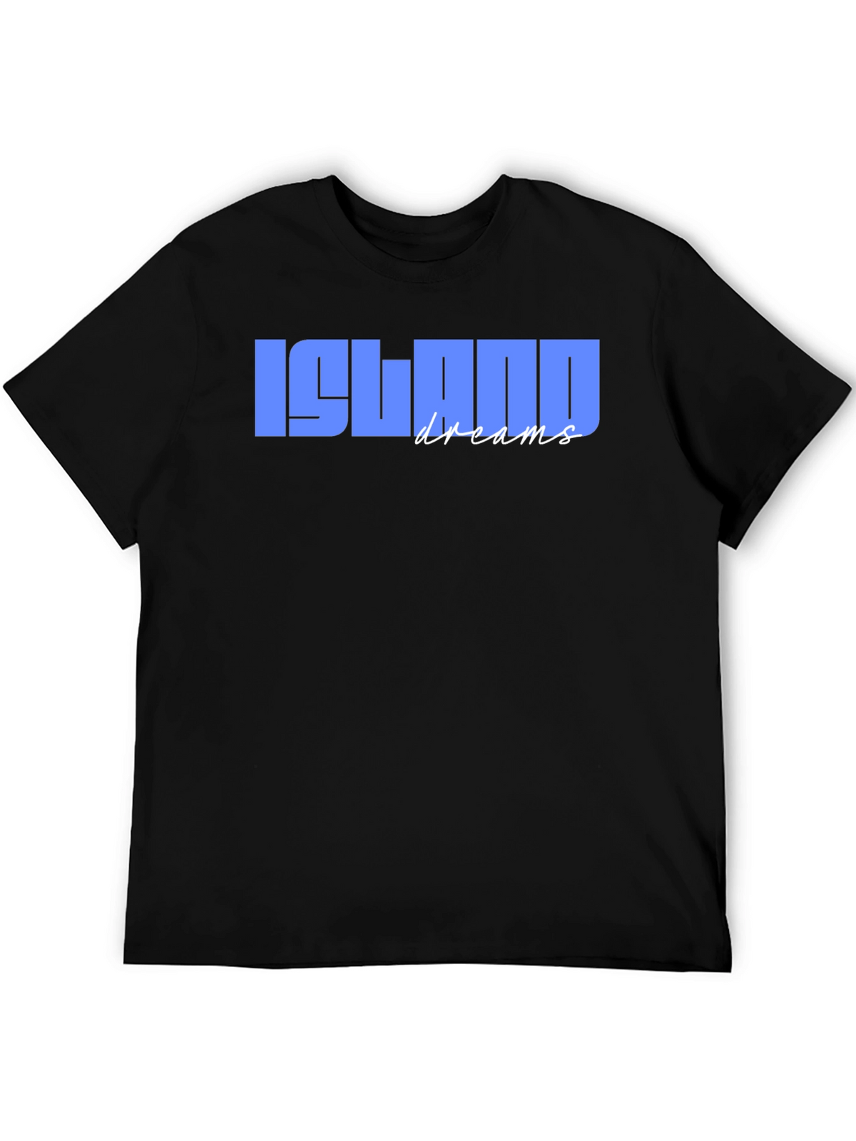 Island Dreams Graphic Print Mens T-Shirt