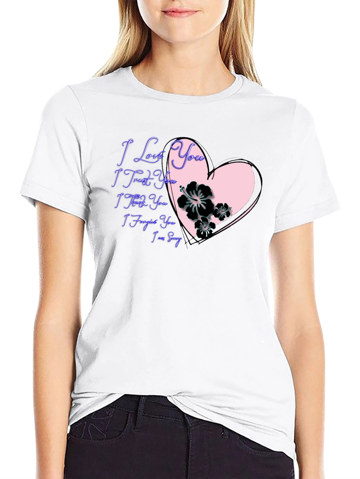 I Love You Graphic Tee