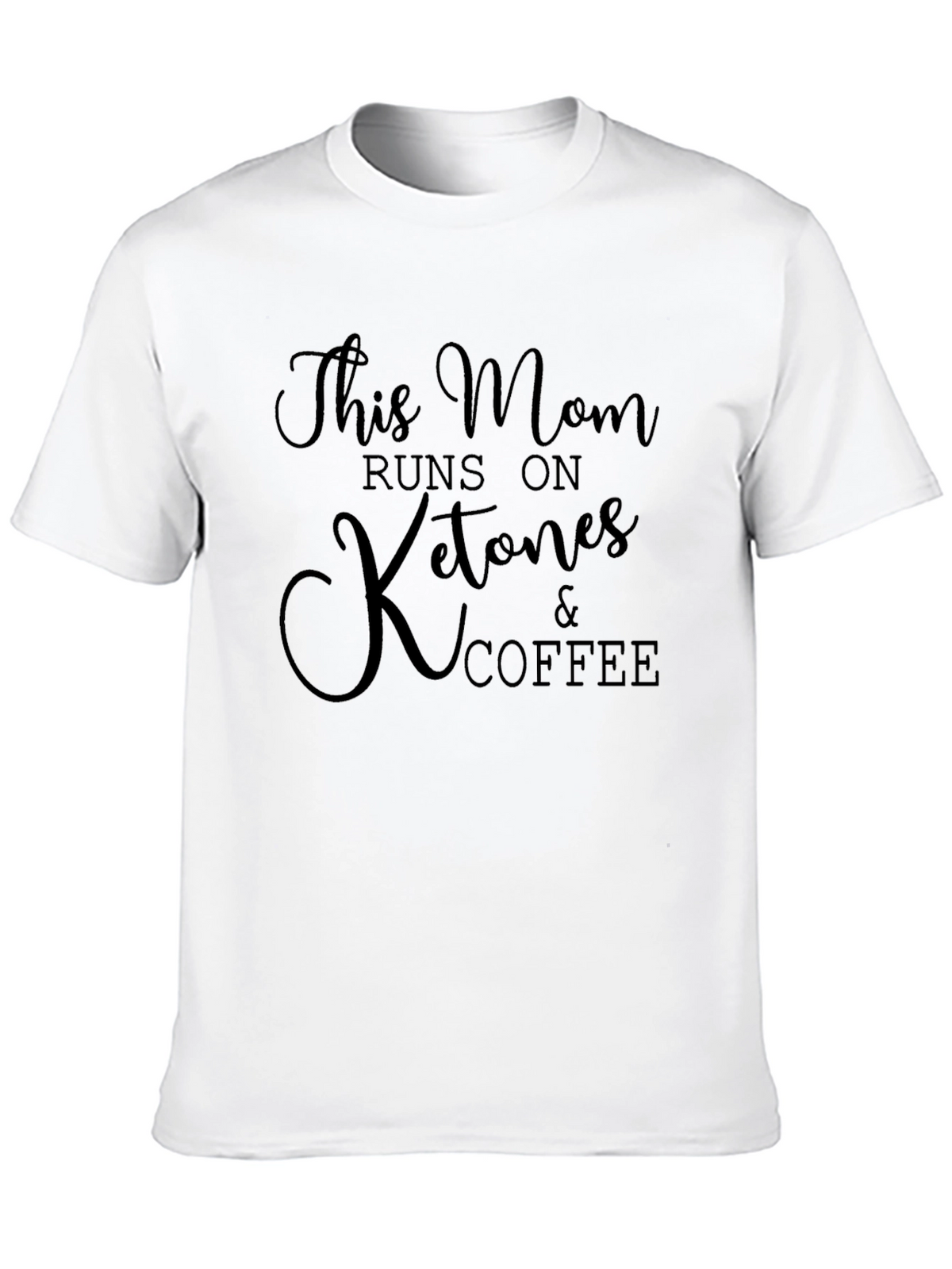 This Mom Runs on Ketones & Coffee T-Shirt