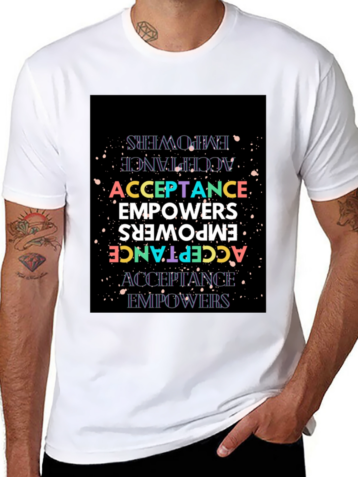 Acceptance Empowers Graphic Tee