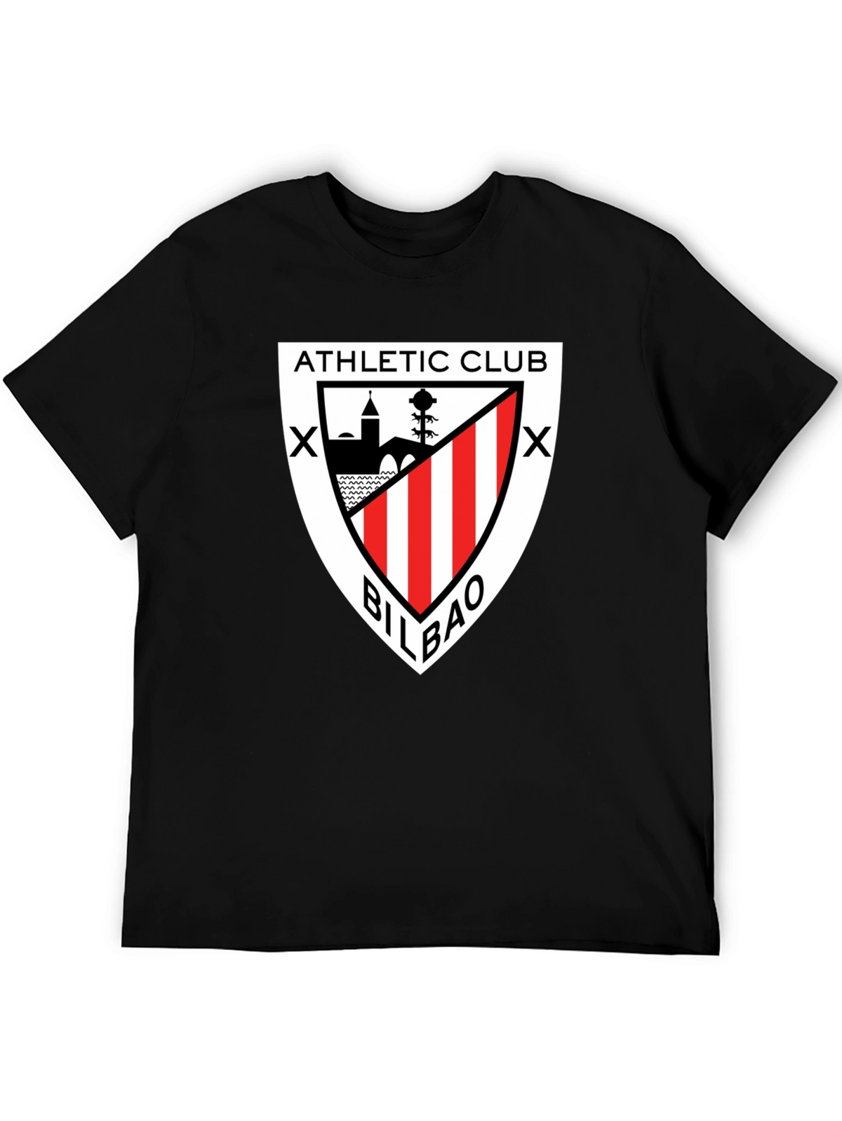 Athletic Club Bilbao Crest Black T-Shirt