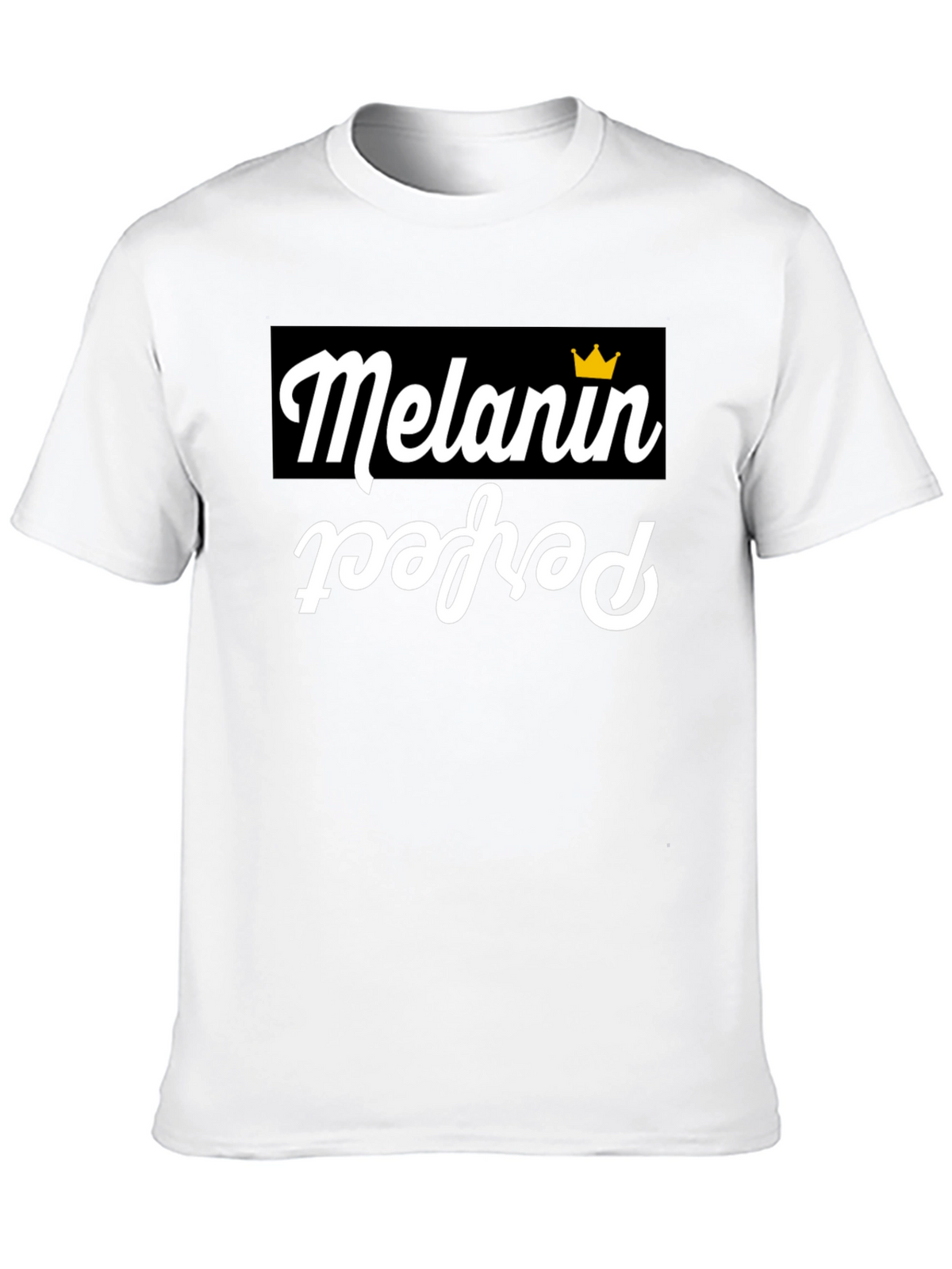 Melanin Perfect Graphic T-Shirt - Black