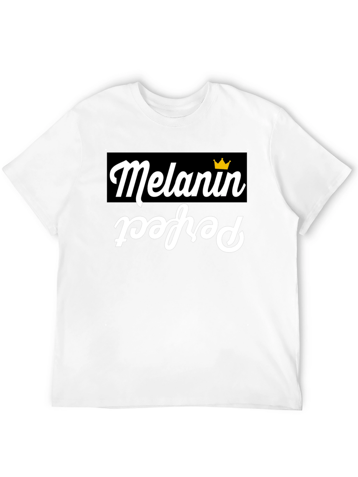 Melanin Perfect Graphic T-Shirt - Black