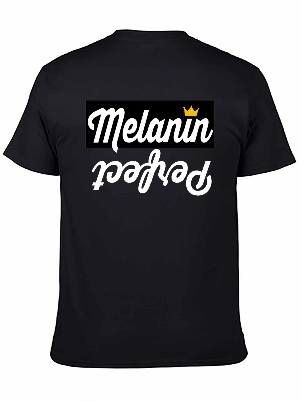 Melanin Perfect Graphic T-Shirt - Black