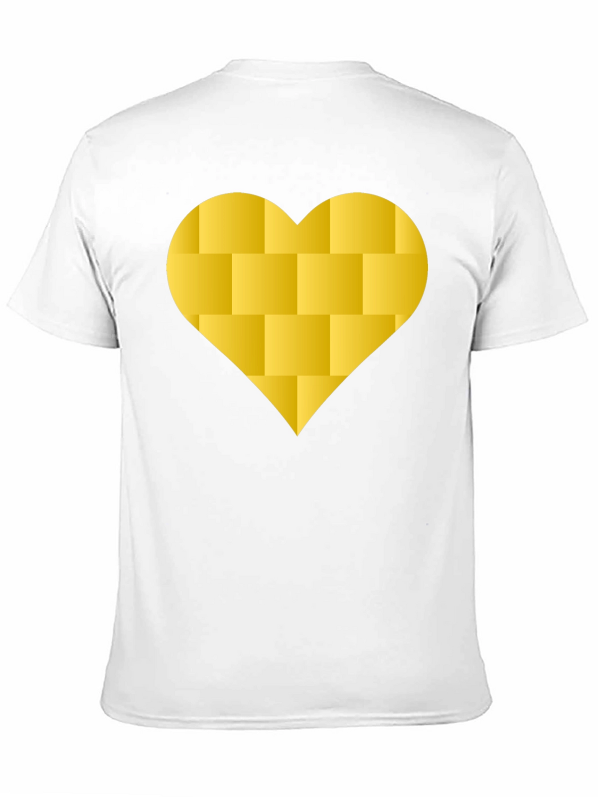 Brick Heart Graphic Tee - Modern Black T-Shirt